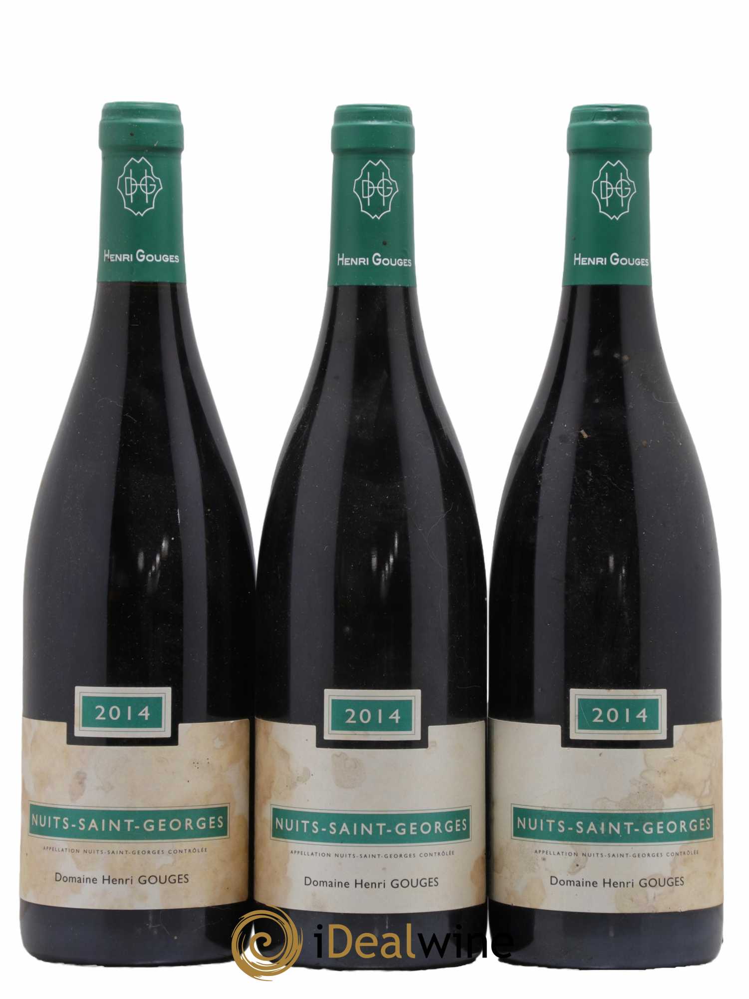 Nuits-Saint-Georges Henri Gouges 2014 - Lotto di 3 bottiglie - 0