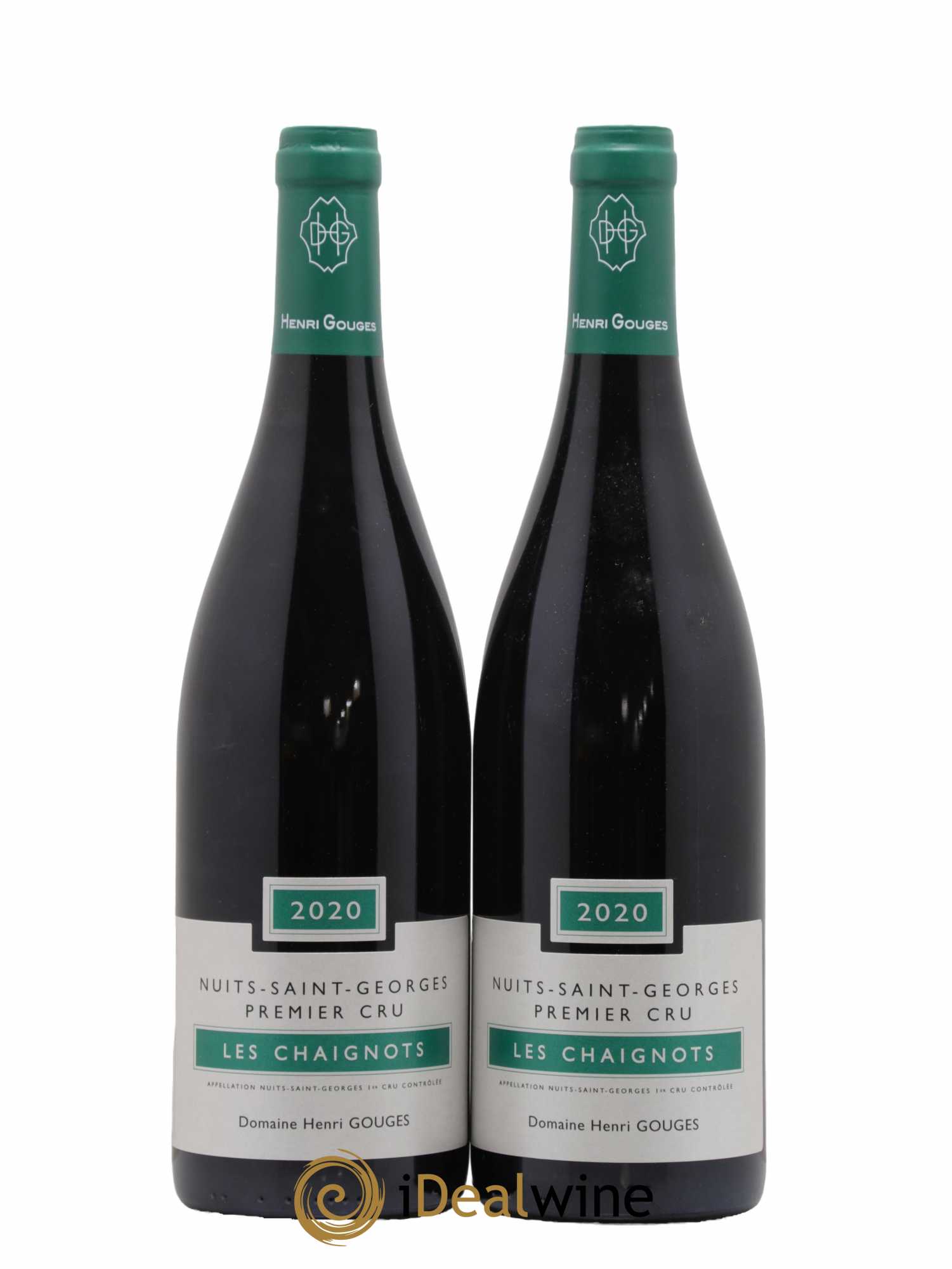 Nuits-Saint-Georges 1er Cru Les Chaignots Henri Gouges 2020 - Posten von 2 Flaschen - 0