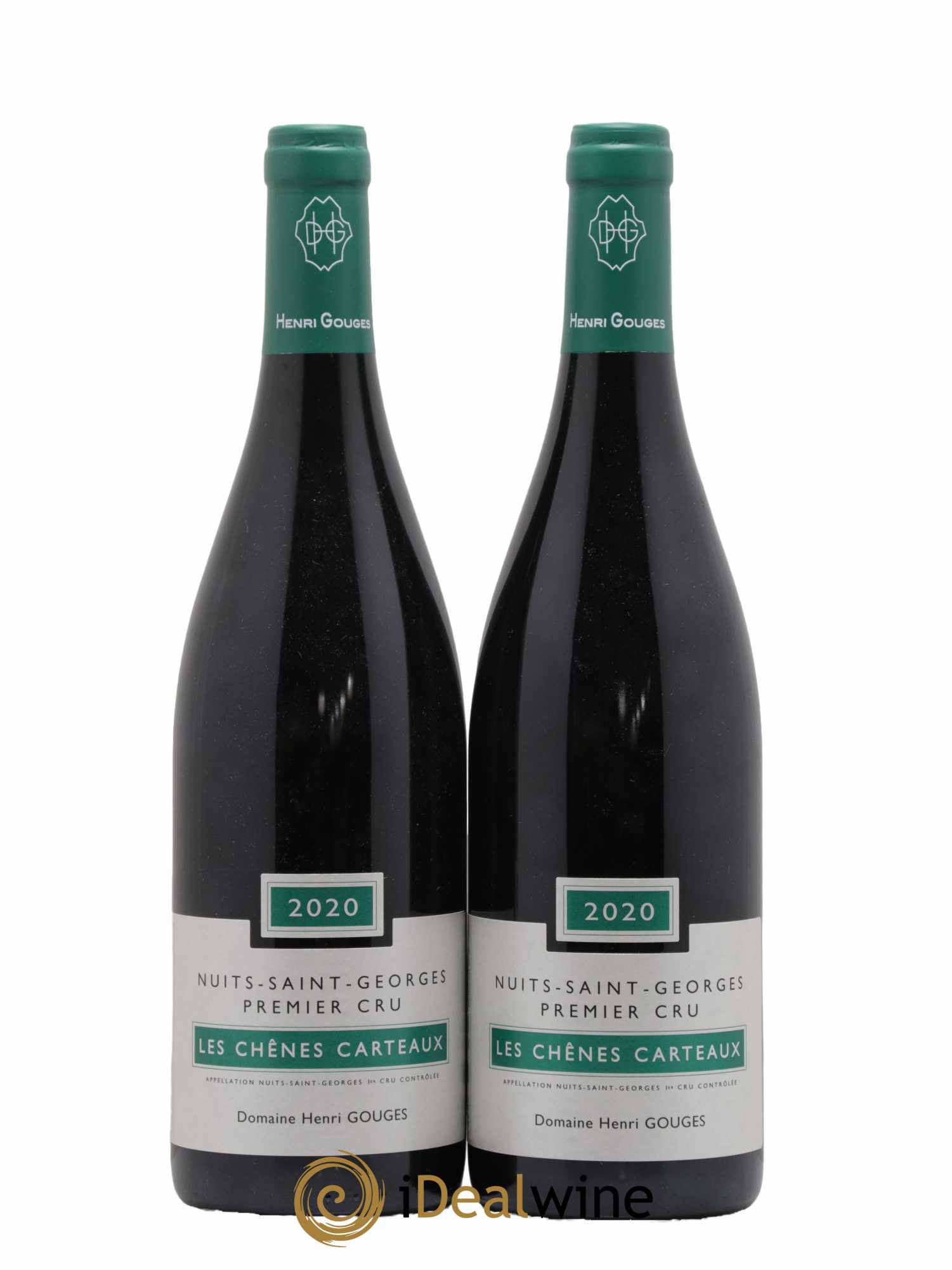 Nuits-Saint-Georges 1er Cru Les Chênes Carteaux Henri Gouges 2020 - Lot de 2 bouteilles - 0