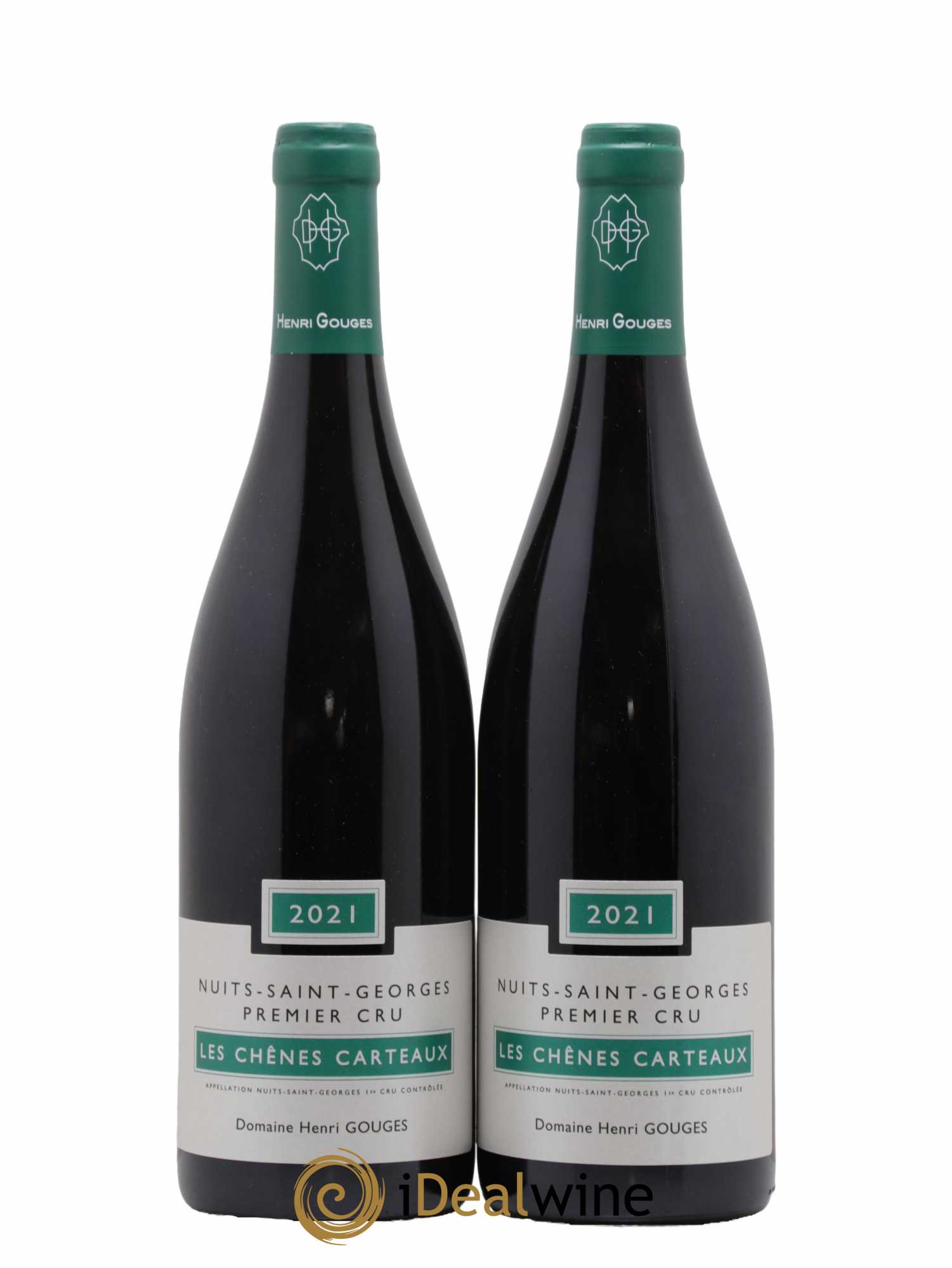 Nuits-Saint-Georges 1er Cru Les Chênes Carteaux Henri Gouges 2021 - Lot de 2 bouteilles - 0