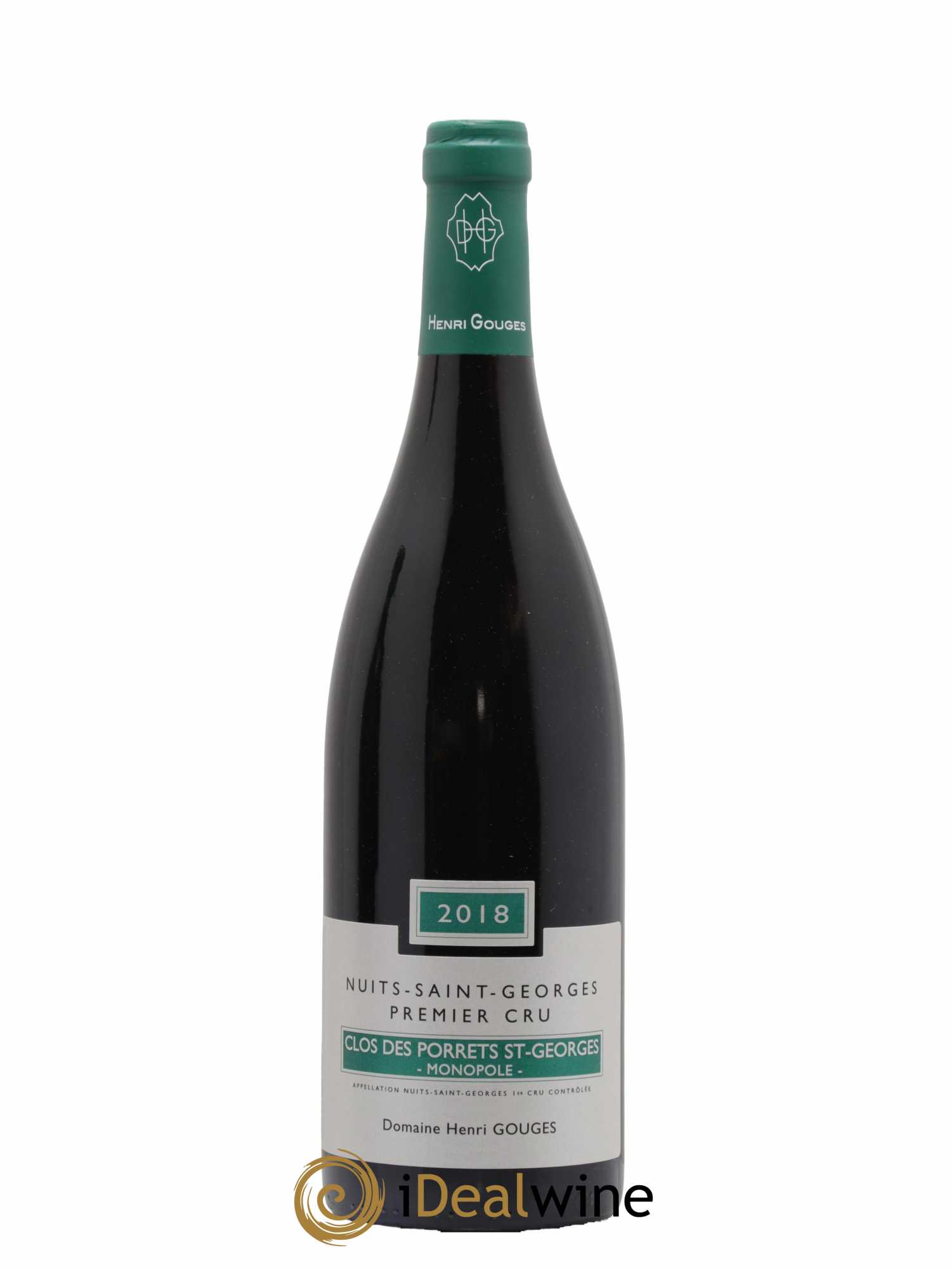 Nuits-Saint-Georges 1er Cru Clos des Porrets St Georges Henri Gouges 2018 - Posten von 1 Flasche - 0