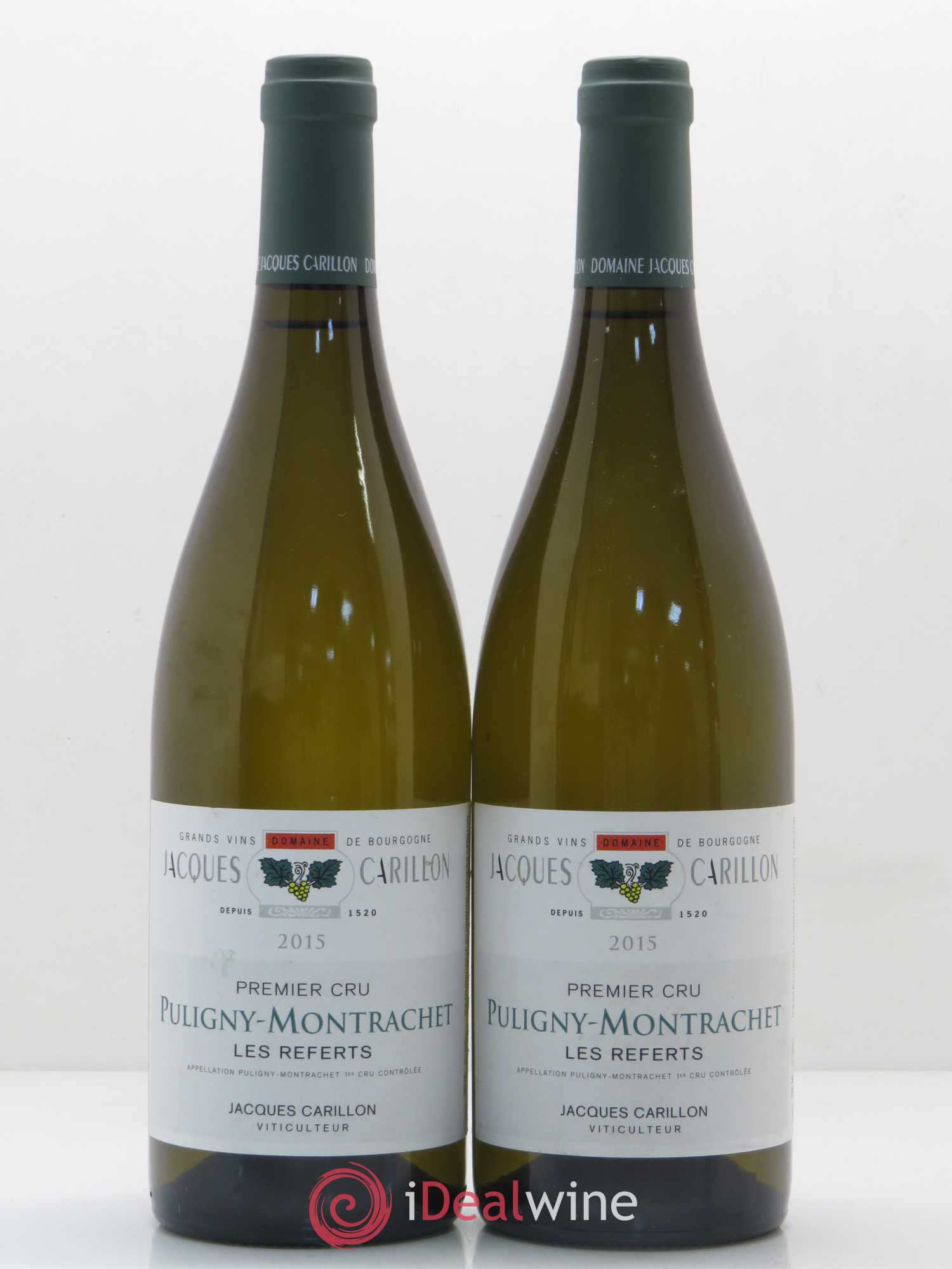Puligny-Montrachet 1er Cru Domaine Jacques Carillon 2015 - Posten von 2 Flaschen - 0