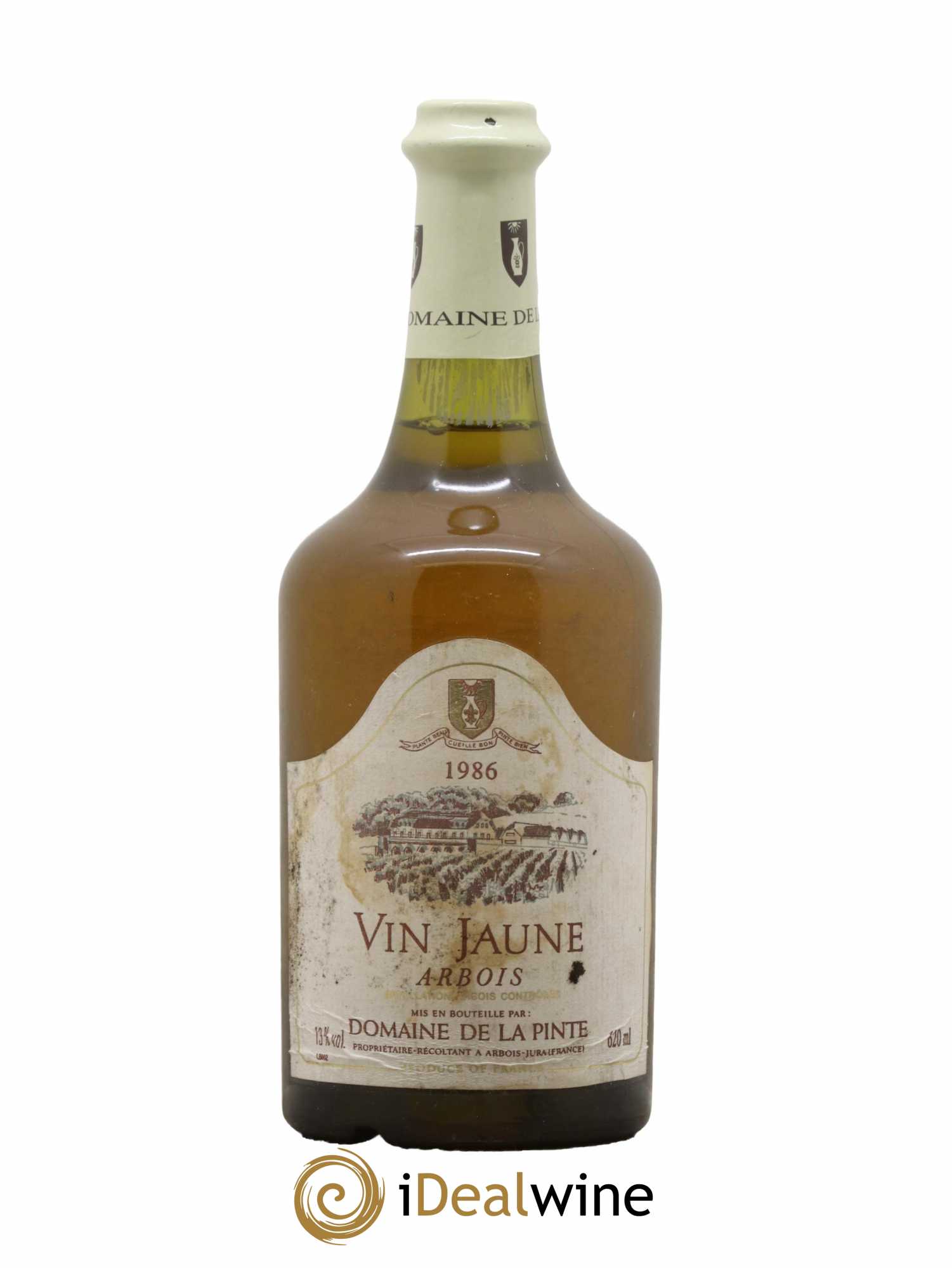 Arbois Vin Jaune Domaine de la Pinte 1986 - Lot de 1 bouteille - 0