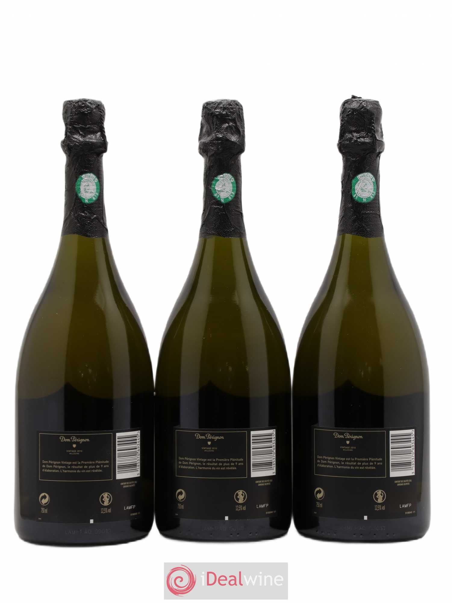 Brut Dom Pérignon Brut 2010 - Lot de 6 bouteilles - 4