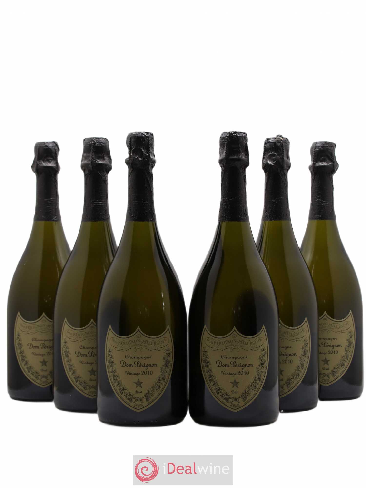 Brut Dom Pérignon Brut 2010 - Lot de 6 bouteilles - 0