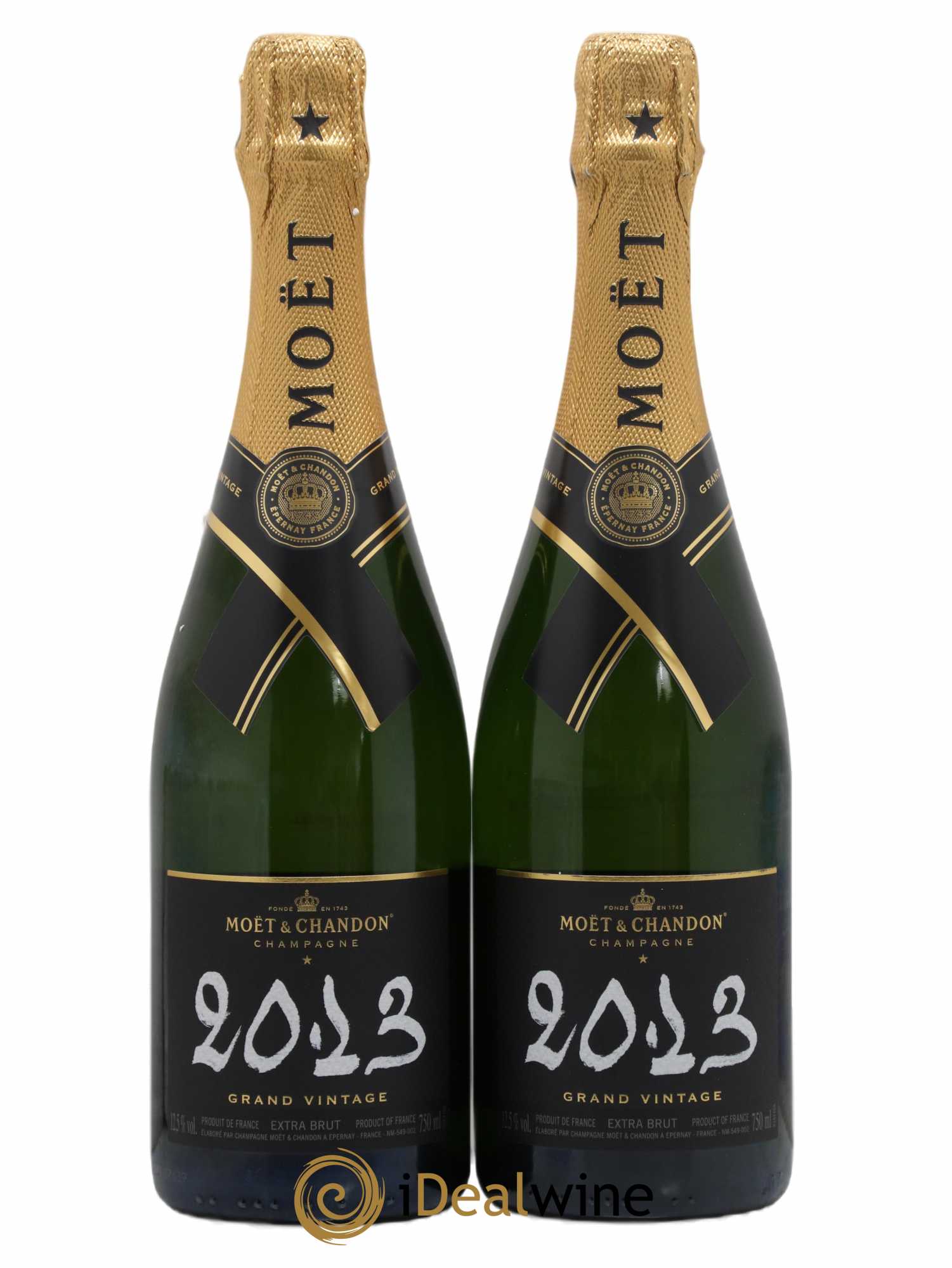 Grand Vintage Moët et Chandon 2013 - Lot de 2 bouteilles - 0