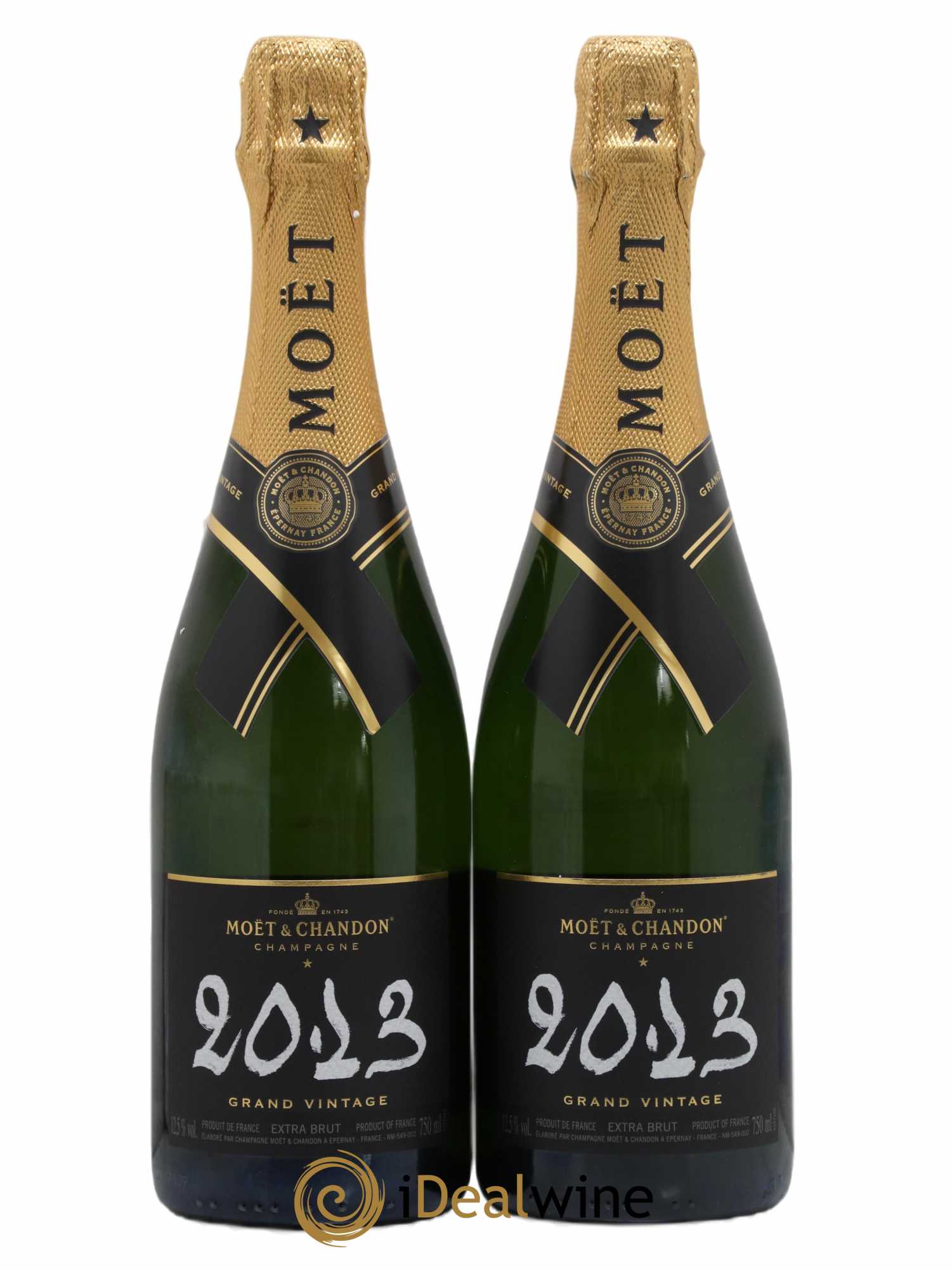 Grand Vintage Moët et Chandon 2013 - Lot de 2 bouteilles - 0