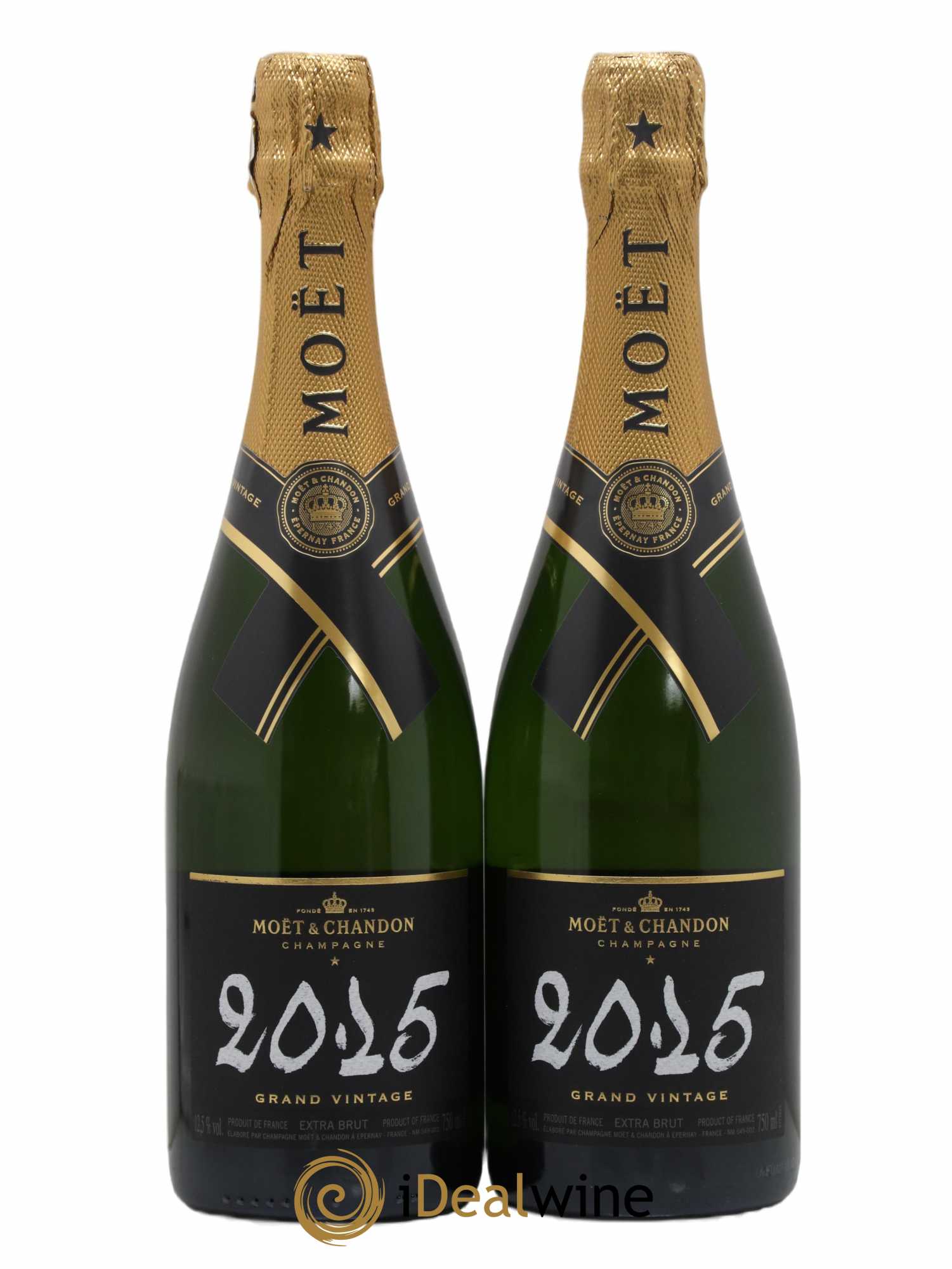 Grand Vintage Moët et Chandon 2015 - Lot de 2 bouteilles - 0