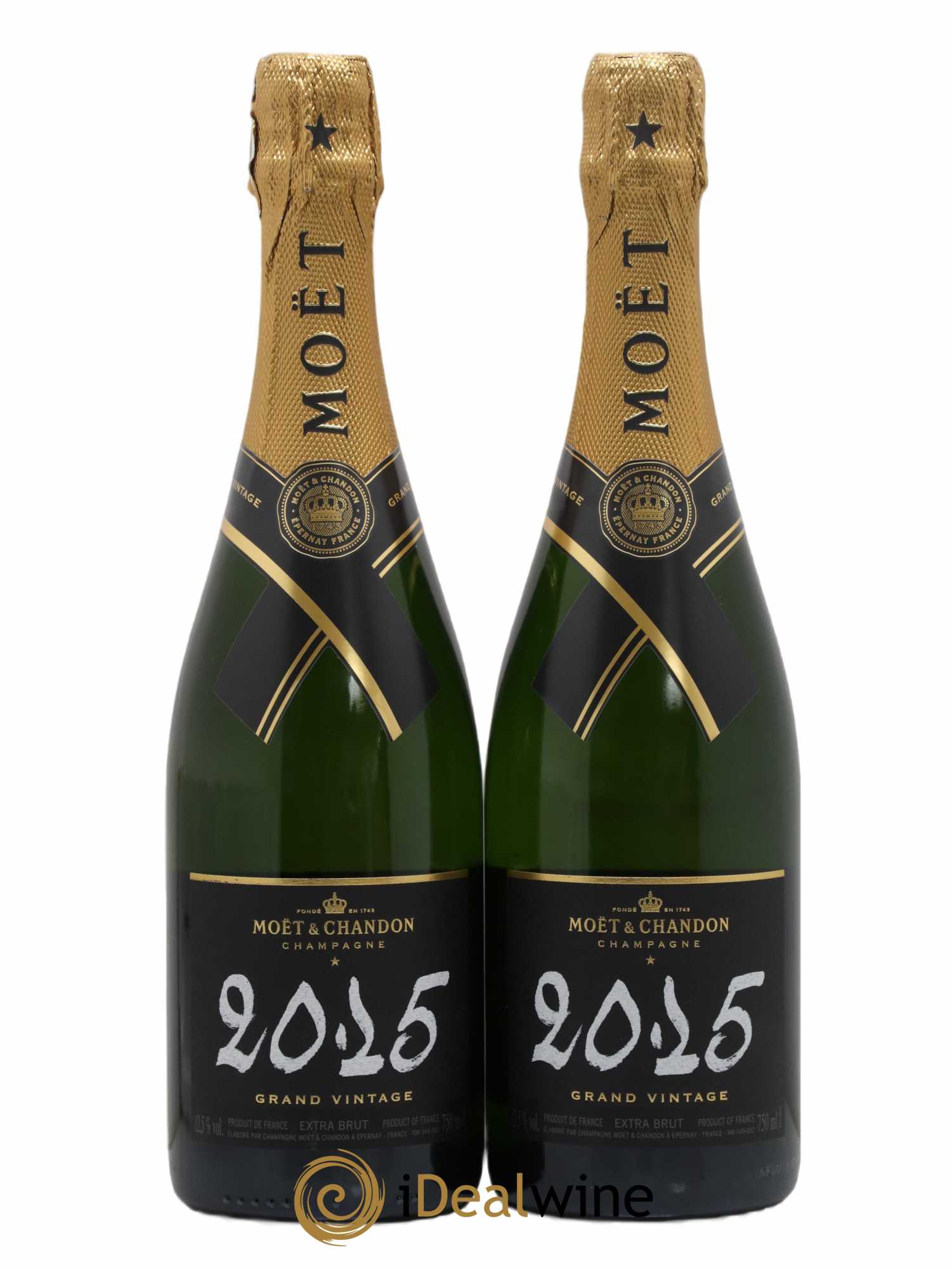 Grand Vintage Moët et Chandon 2015 - Lot de 2 bouteilles - 0