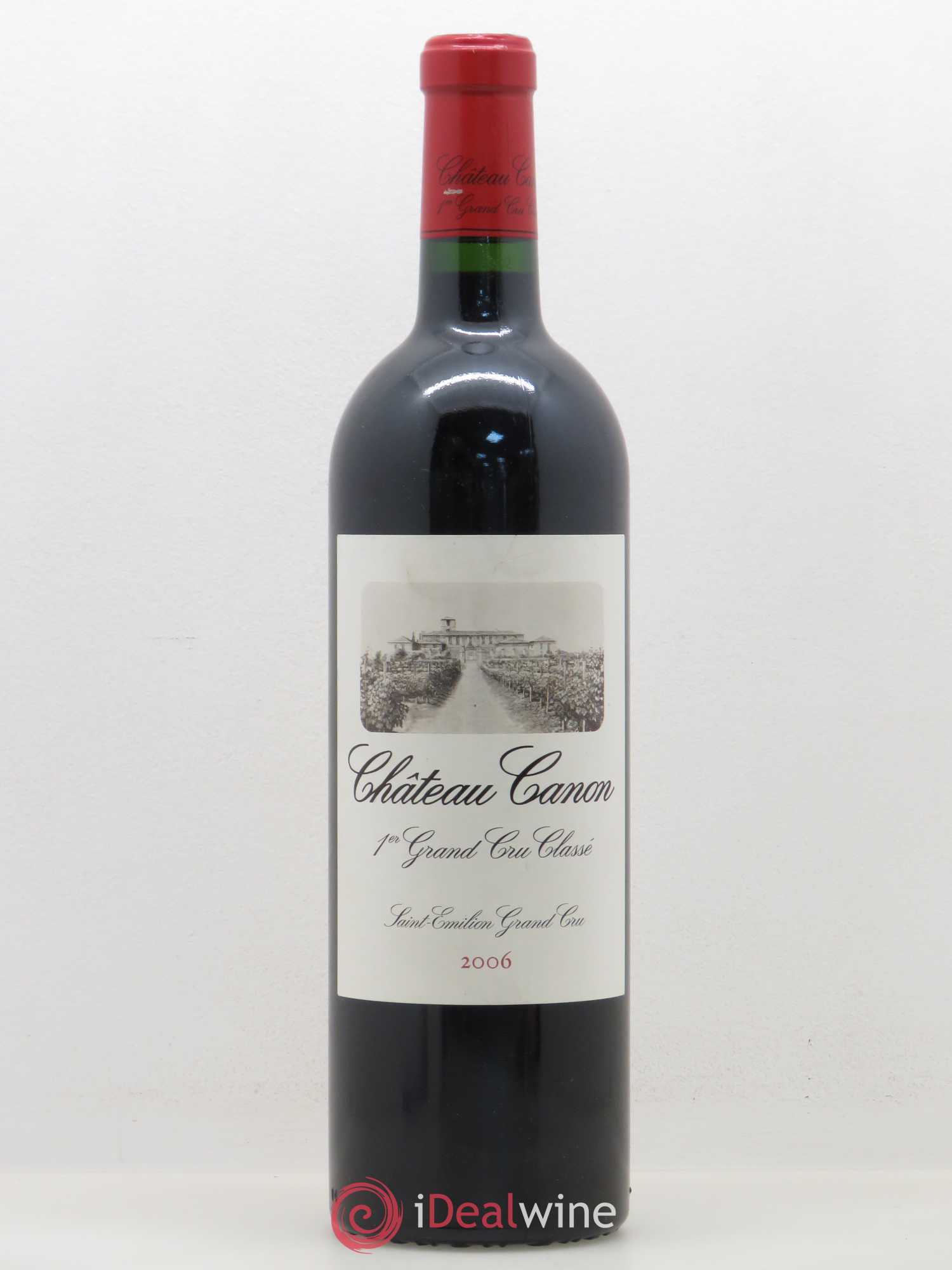 Château Canon 1er Grand Cru Classé B 2006 - Lot de 1 bouteille - 0