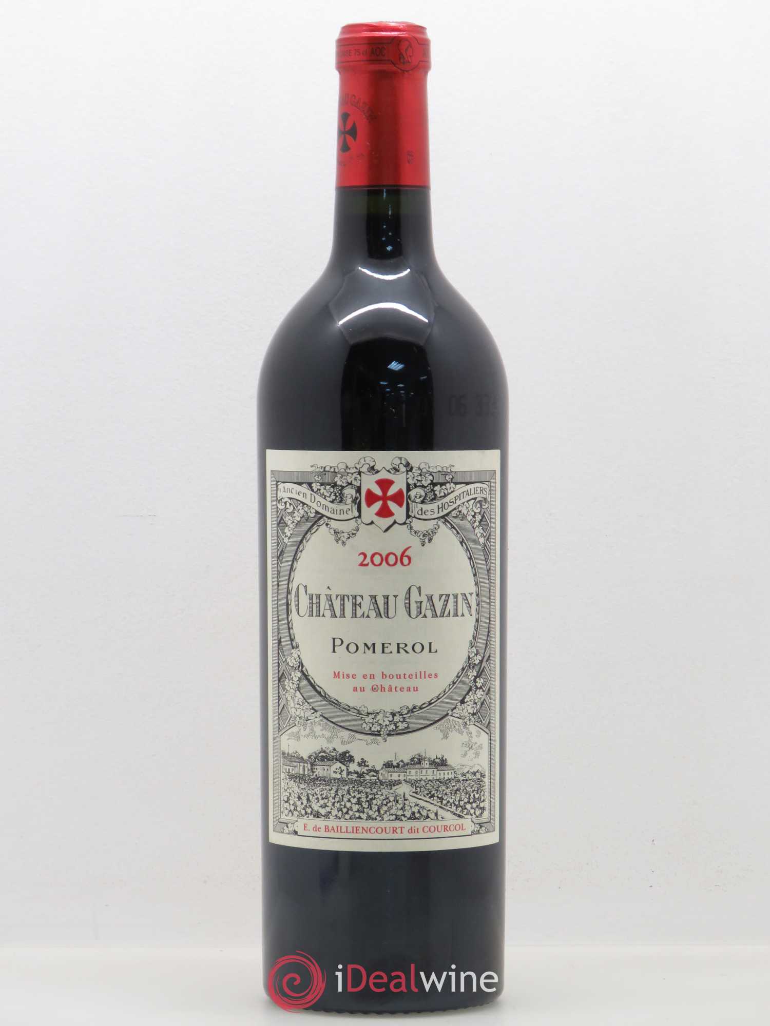 Château Gazin 2006 - Lot de 1 bouteille - 0