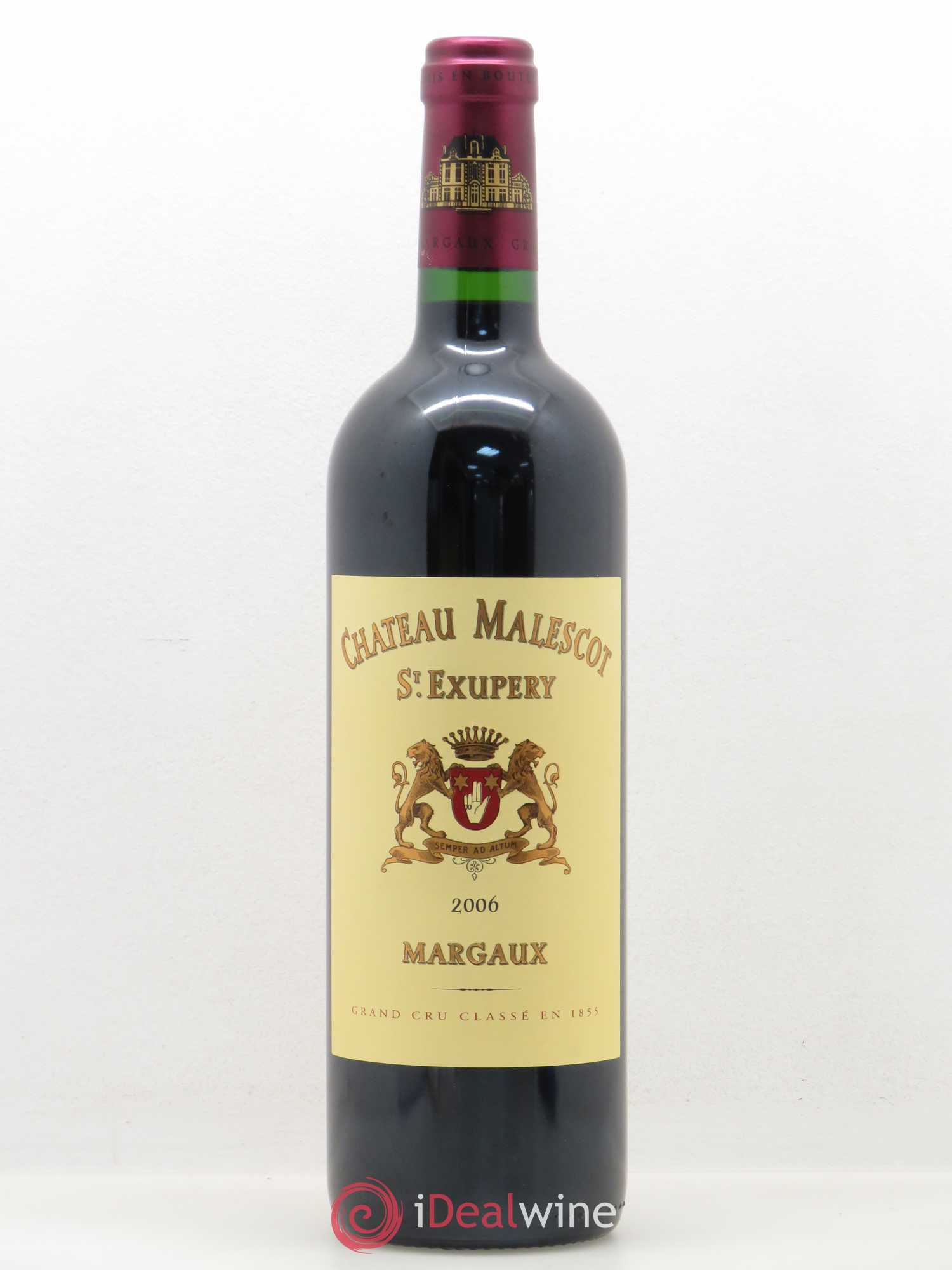 Château Malescot Saint-Exupéry 3ème Grand Cru Classé 2006 - Lot de 1 bouteille - 0
