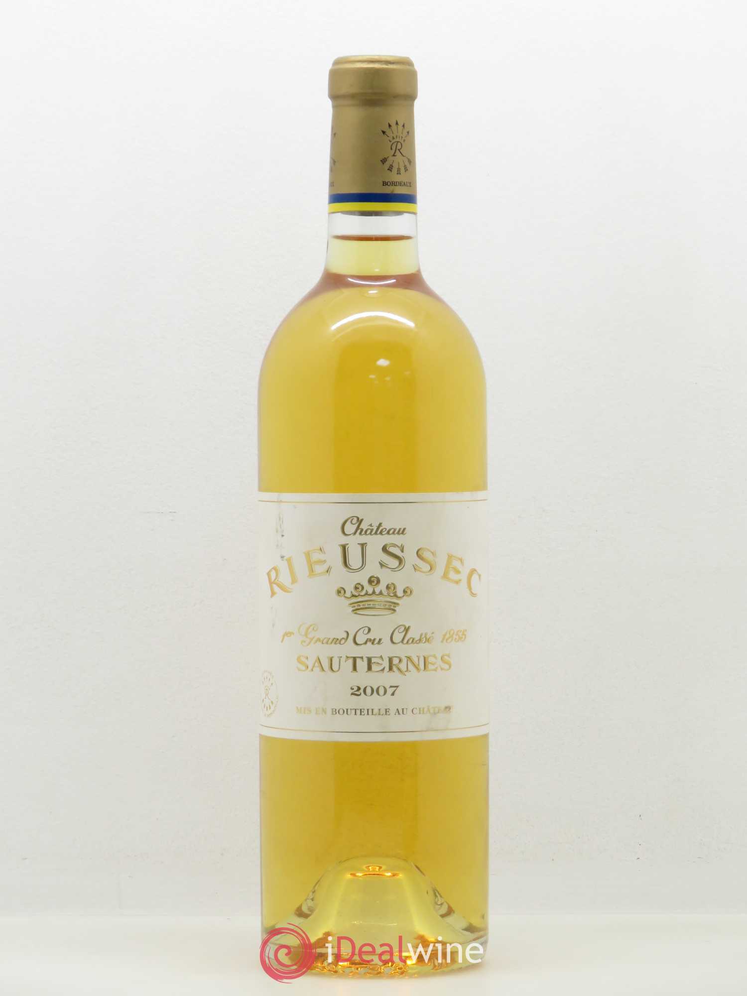 Château Rieussec 1er Grand Cru Classé 2007 - Posten von 1 Flasche - 0