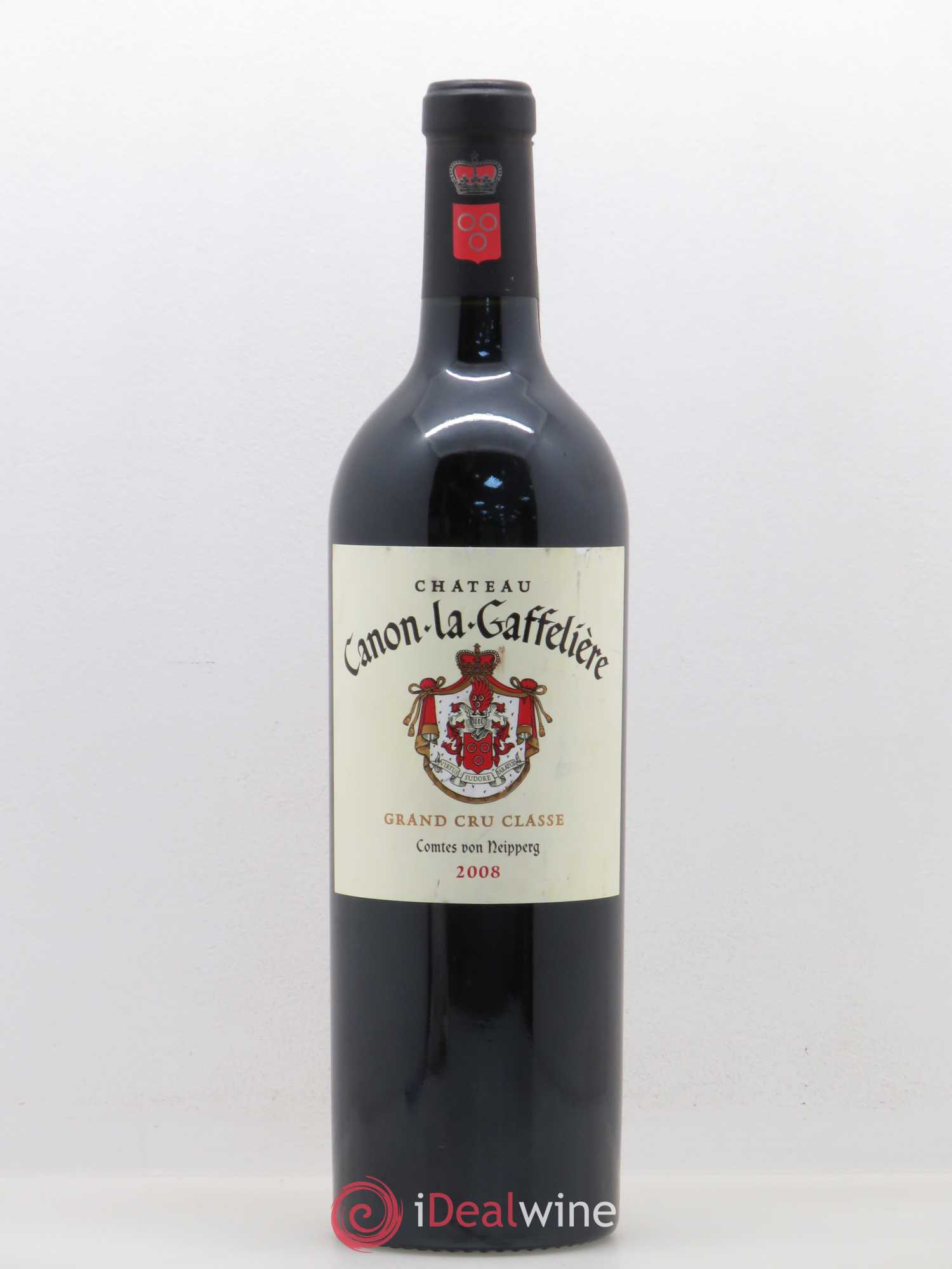 Château Canon la Gaffelière 1er Grand Cru Classé B 2008 - Lot de 1 bouteille - 0