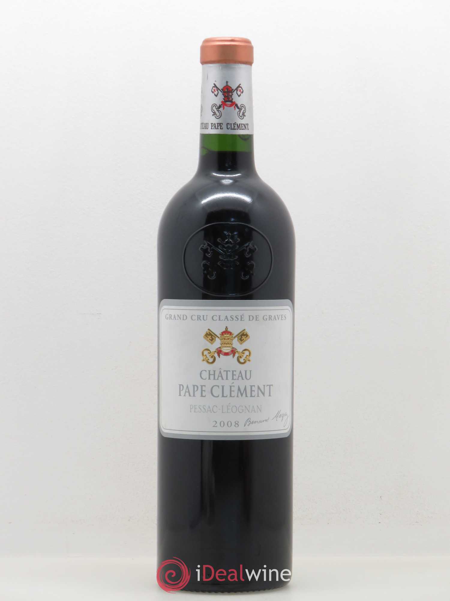 Château Pape Clément Cru Classé de Graves 2008 - Lot de 1 bouteille - 0