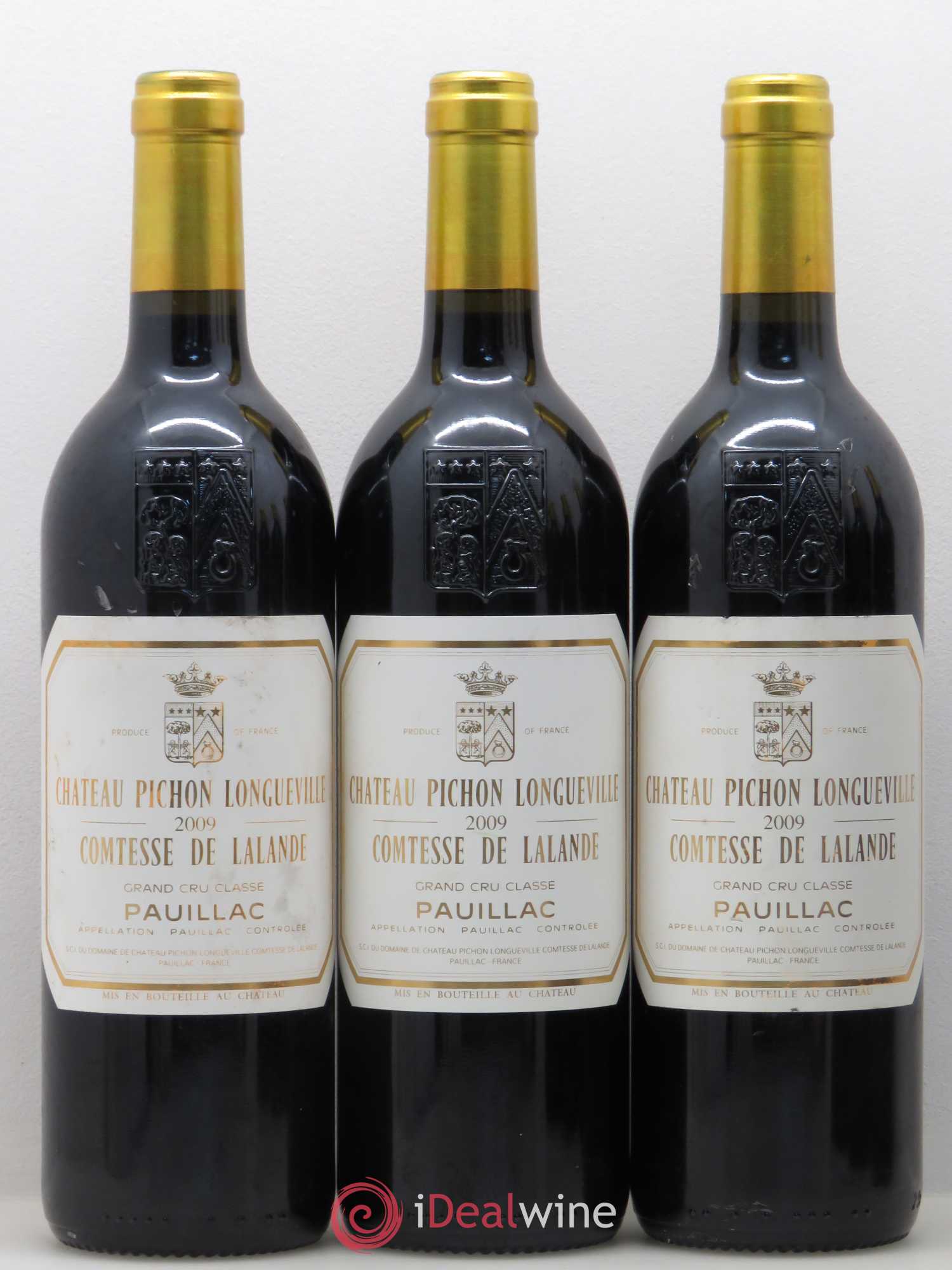 Château Pichon Longueville Comtesse de Lalande 2ème Grand Cru Classé 2009 - Lot de 6 bouteilles - 1