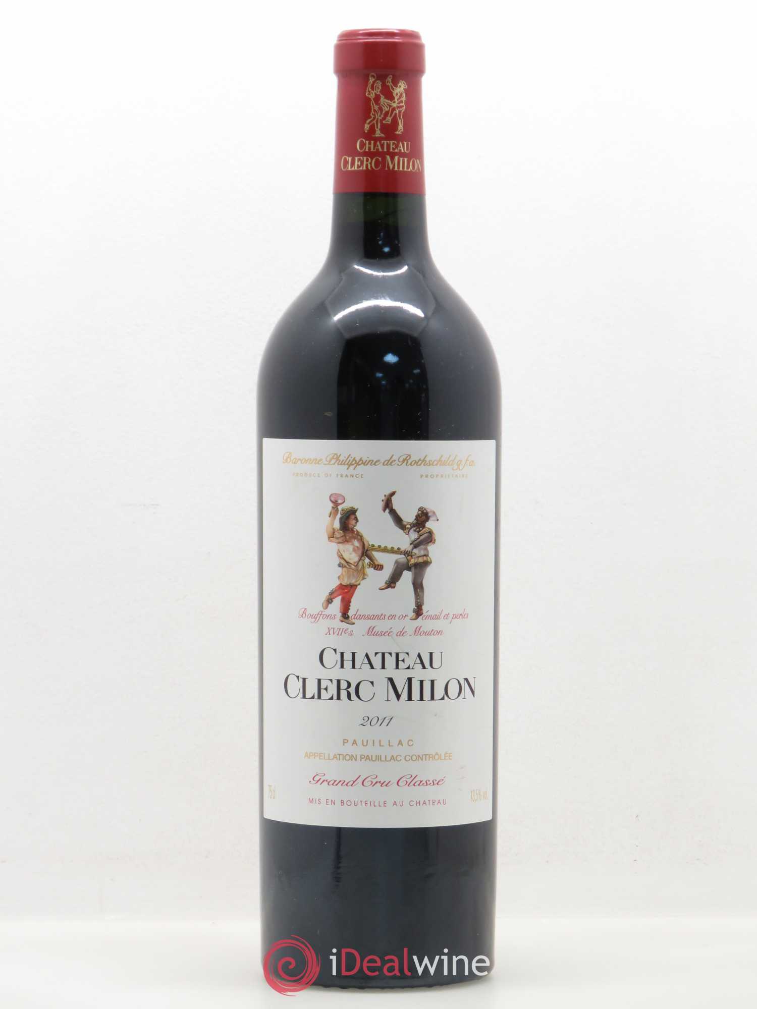 Château Clerc Milon 5ème Grand Cru Classé 2011 - Lot de 1 bouteille - 0