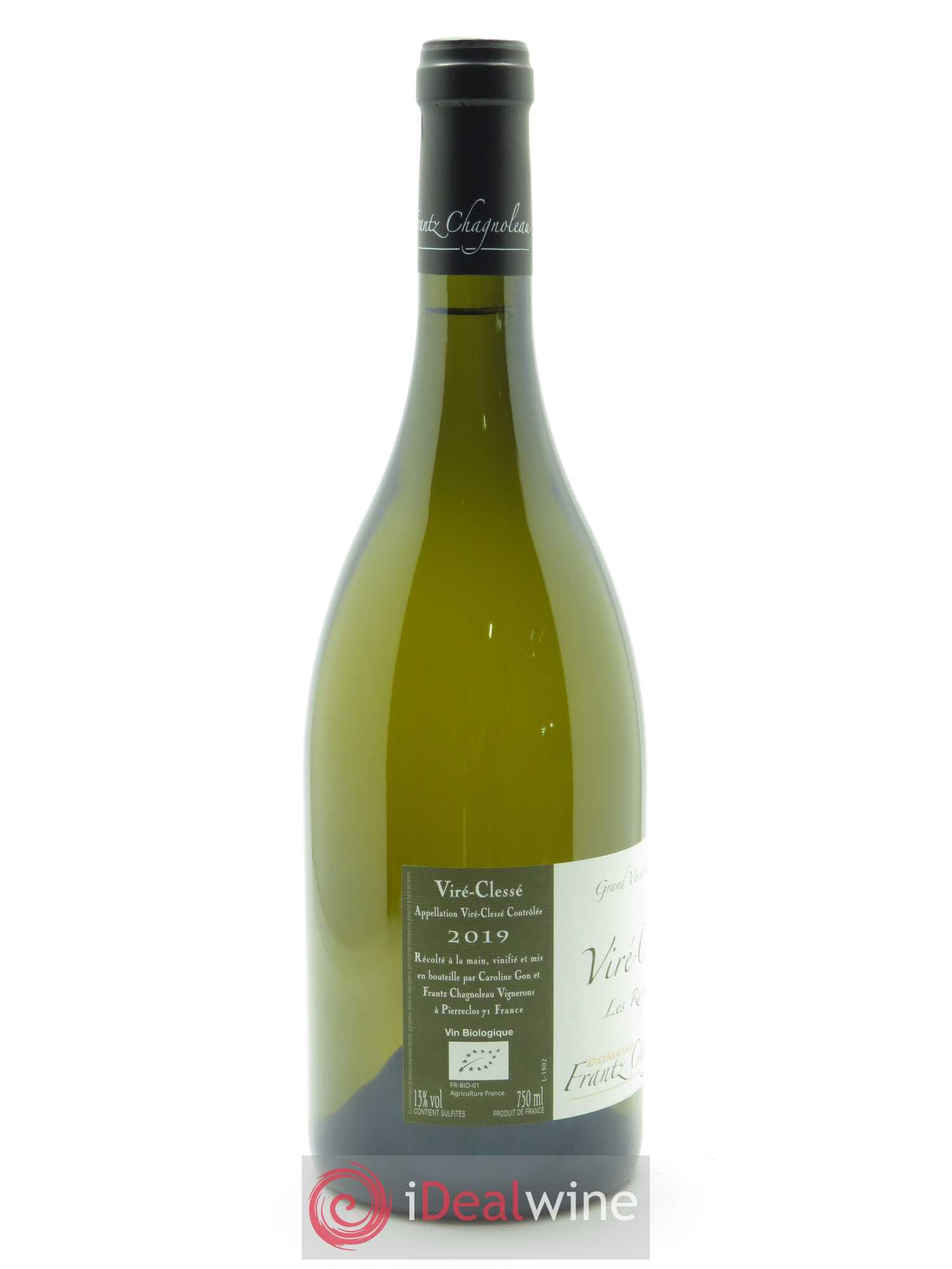 Viré-Clessé Les Raspillères Frantz Chagnoleau (Domaine) 2019 - Lot de 1 bouteille - 1