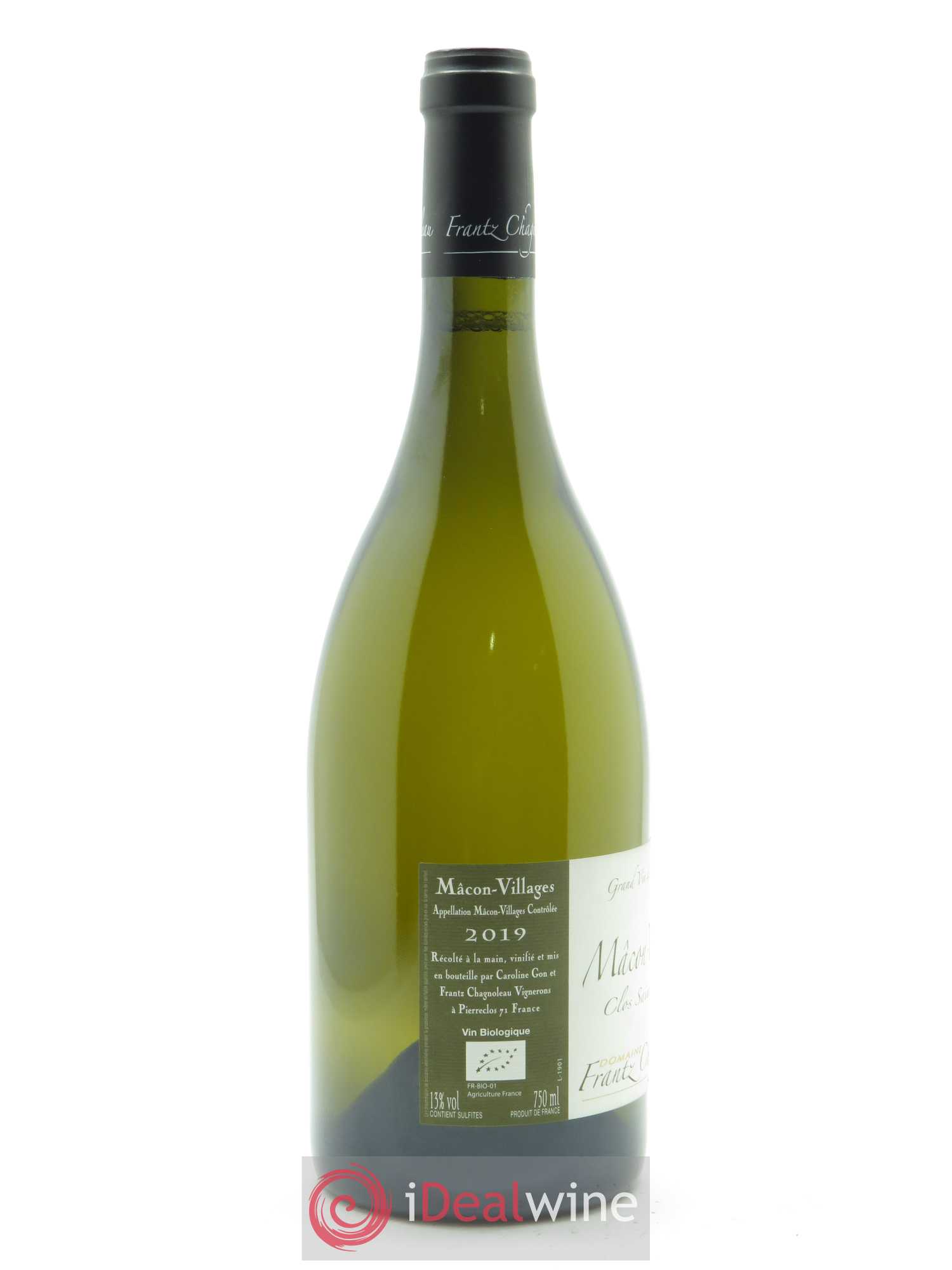 Mâcon Clos Saint Pancras Frantz Chagnoleau (Domaine) 2019 - Lot de 1 bouteille - 1