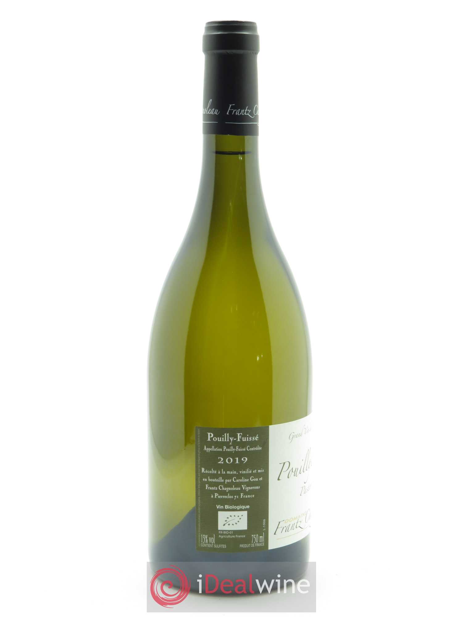 Pouilly-Fuissé Pastoral Frantz Chagnoleau (Domaine) 2019 - Lot de 1 bouteille - 1