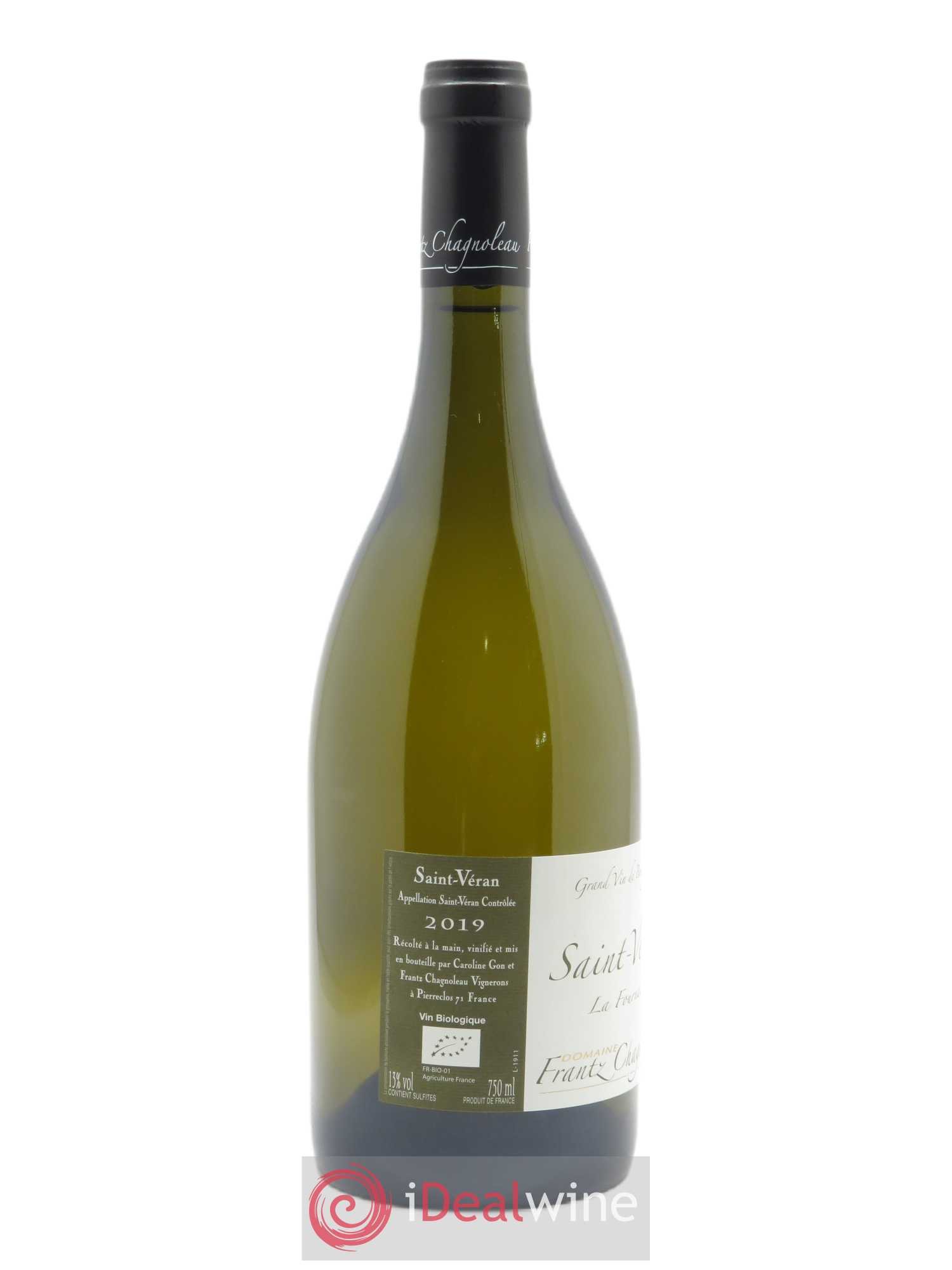 Saint-Véran La Fournaise Frantz Chagnoleau (Domaine) 2019 - Lot de 1 bouteille - 1