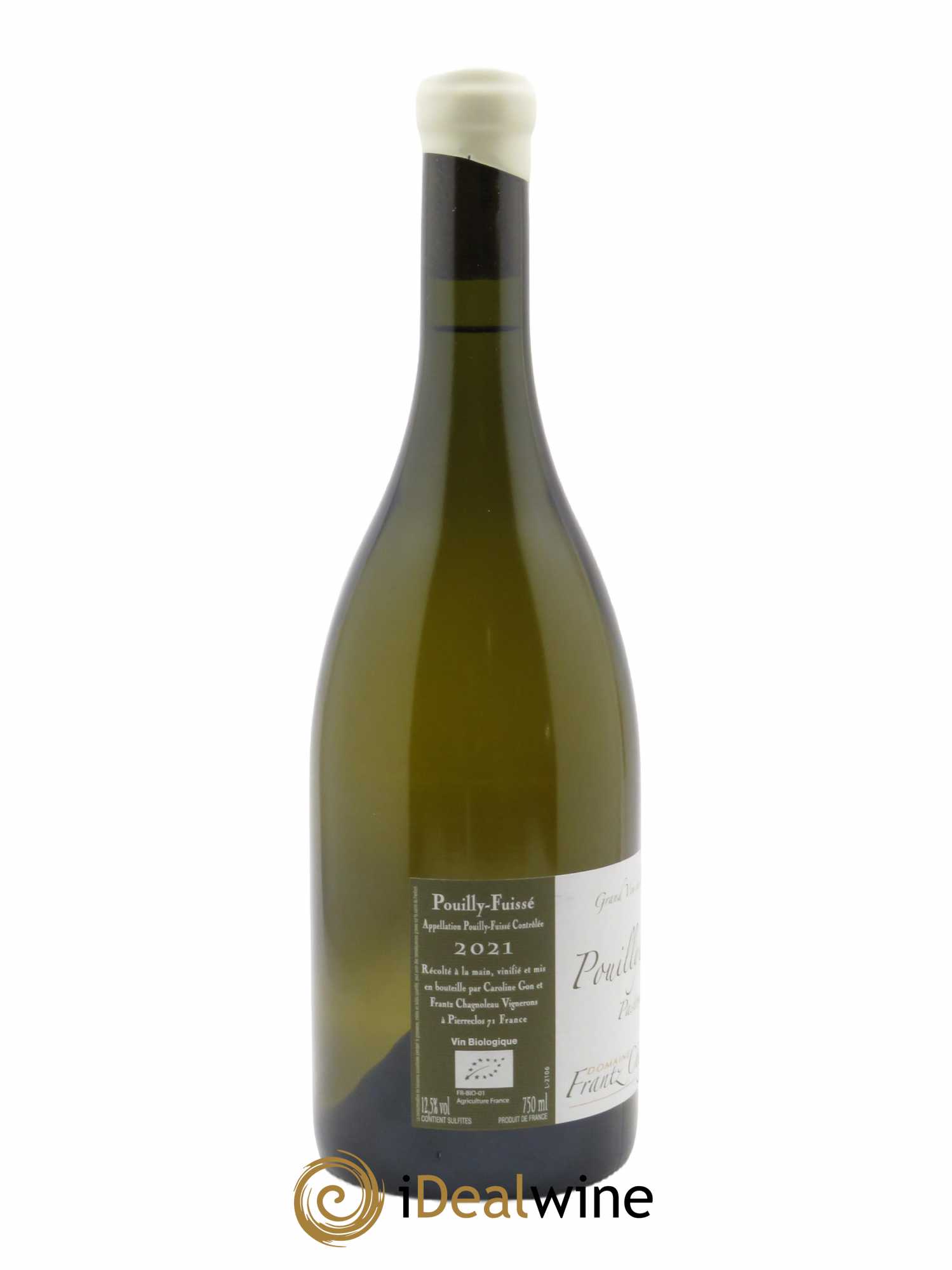 Pouilly-Fuissé Pastoral Frantz Chagnoleau (Domaine) 2021 - Lot de 1 bouteille - 1