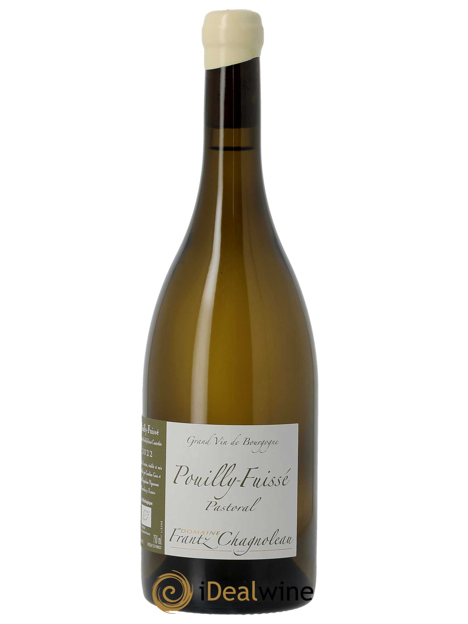 Pouilly-Fuissé Pastoral Frantz Chagnoleau (Domaine) 2022 - Lot de 1 bouteille - 0