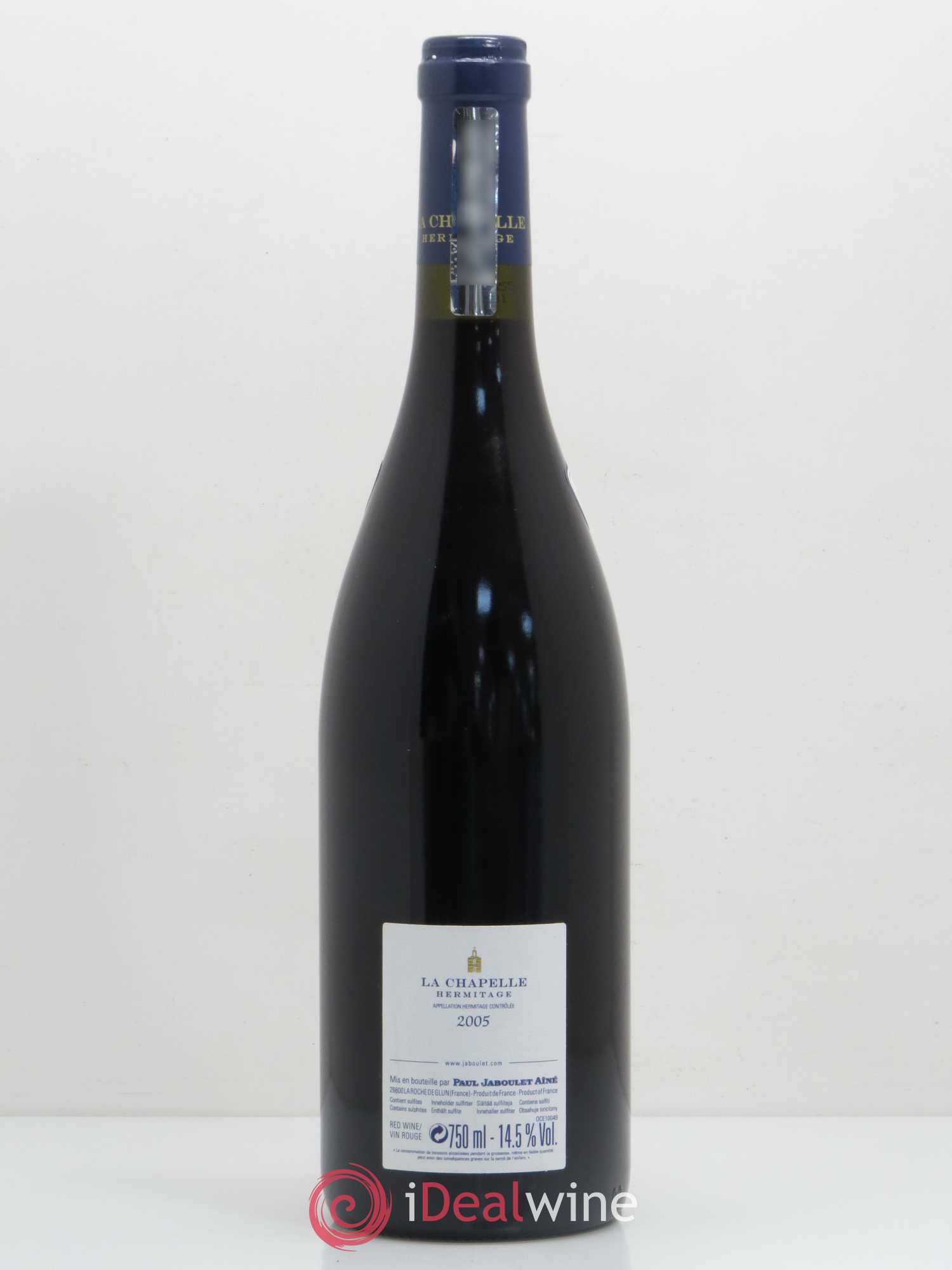 Hermitage La Chapelle Paul Jaboulet Ainé 2005 - Lot de 1 bouteille - 1