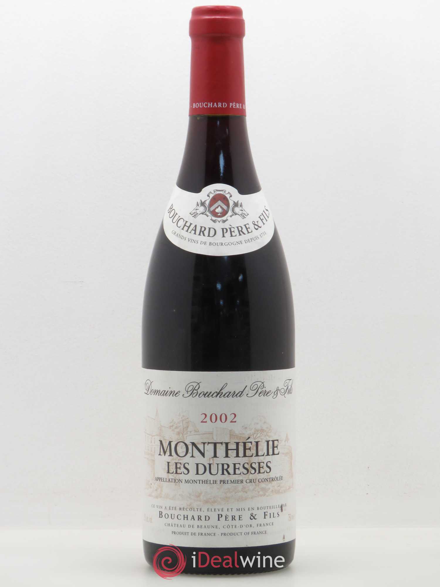 Monthélie 1er Cru Les Duresses Bouchard Père & Fils 2002 - Lot de 1 bouteille - 0