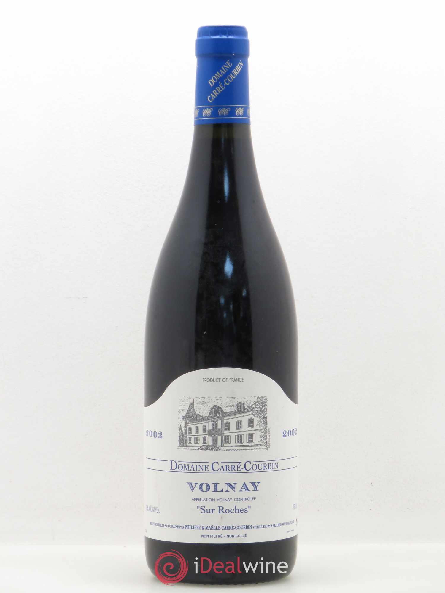 Volnay Sur Roches Domaine Carré-Courbin 2002 - Posten von 1 Flasche - 0