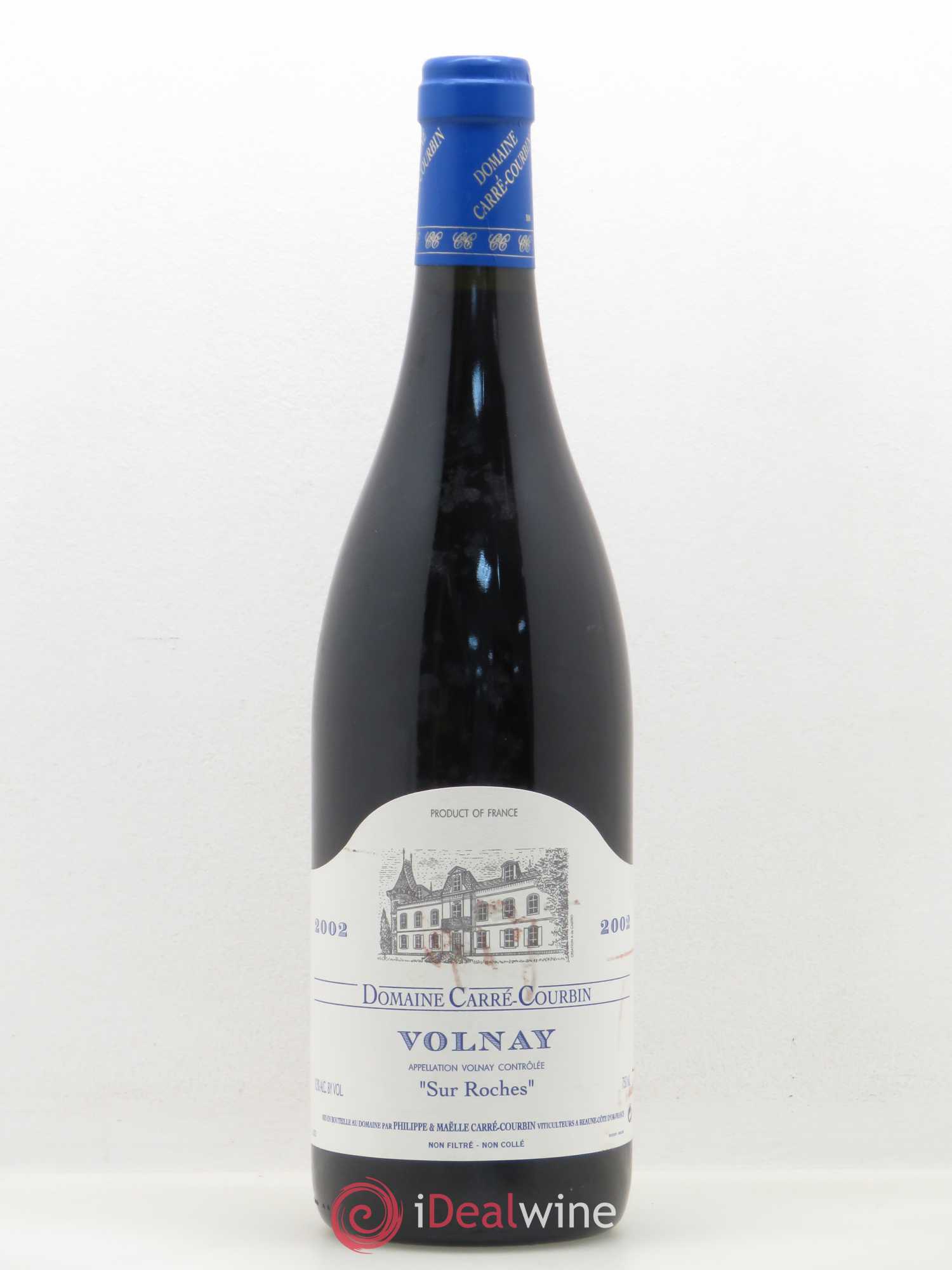 Volnay Sur Roches Domaine Carré-Courbin 2002 - Posten von 1 Flasche - 0
