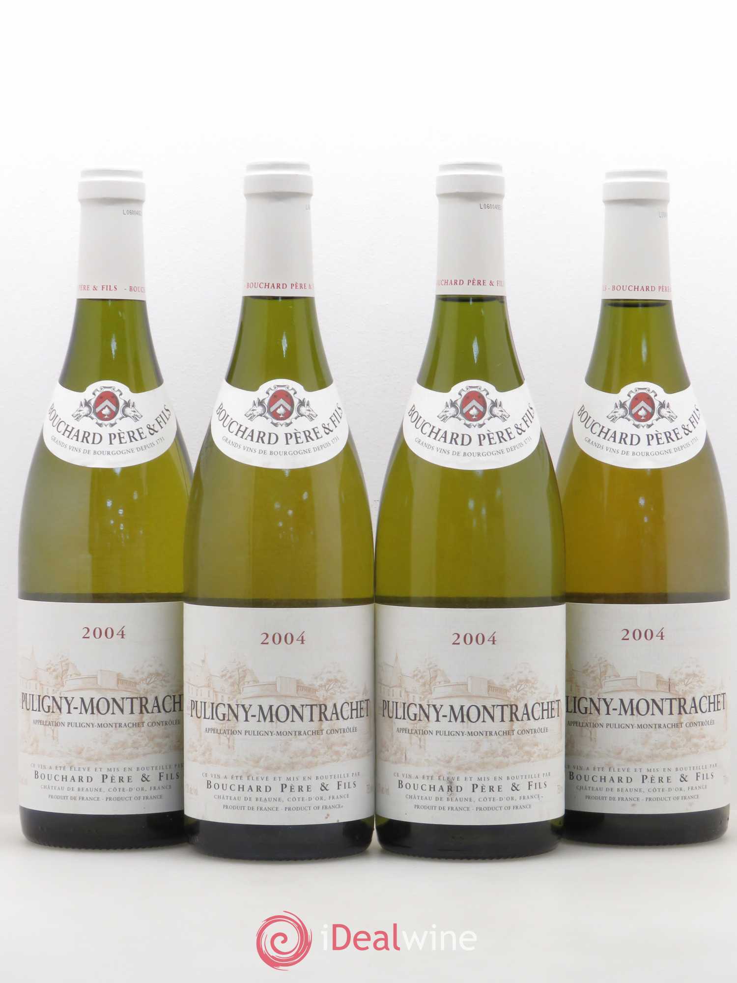 Puligny-Montrachet Bouchard Pere et Fils 2004 - Posten von 4 Flaschen - 0