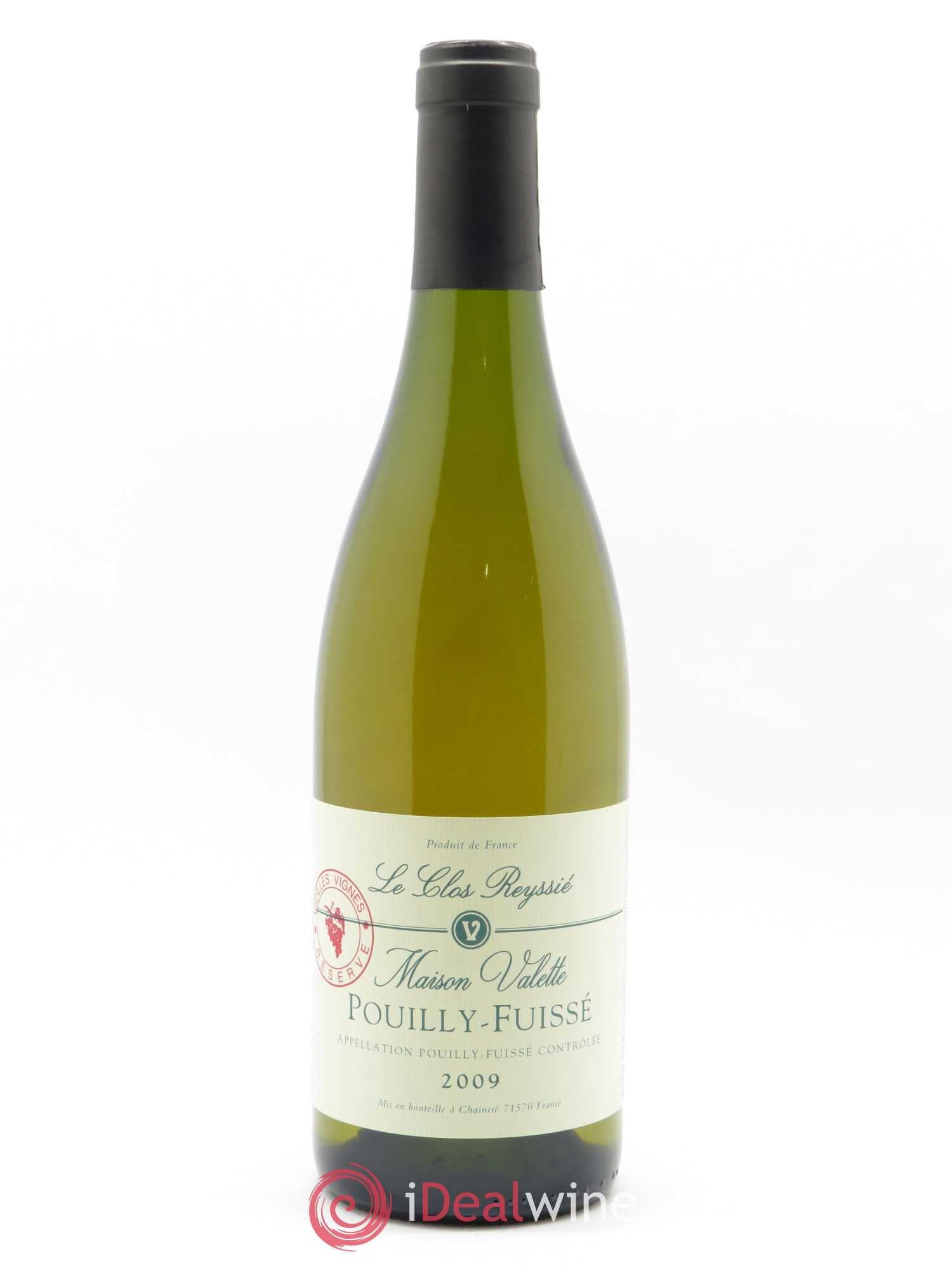 Pouilly-Fuissé Clos Reyssié Valette (Domaine) 2009 - Lot de 1 bouteille - 0