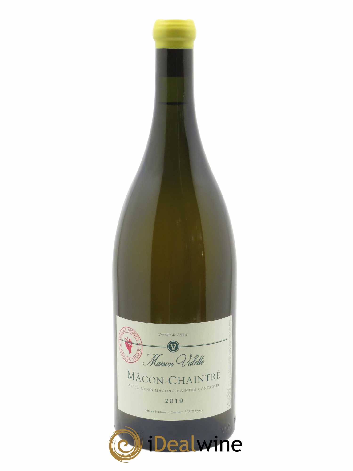 Mâcon Chaintré Vieilles Vignes Valette (Domaine) 2019 - Lot of 1 magnum - 0