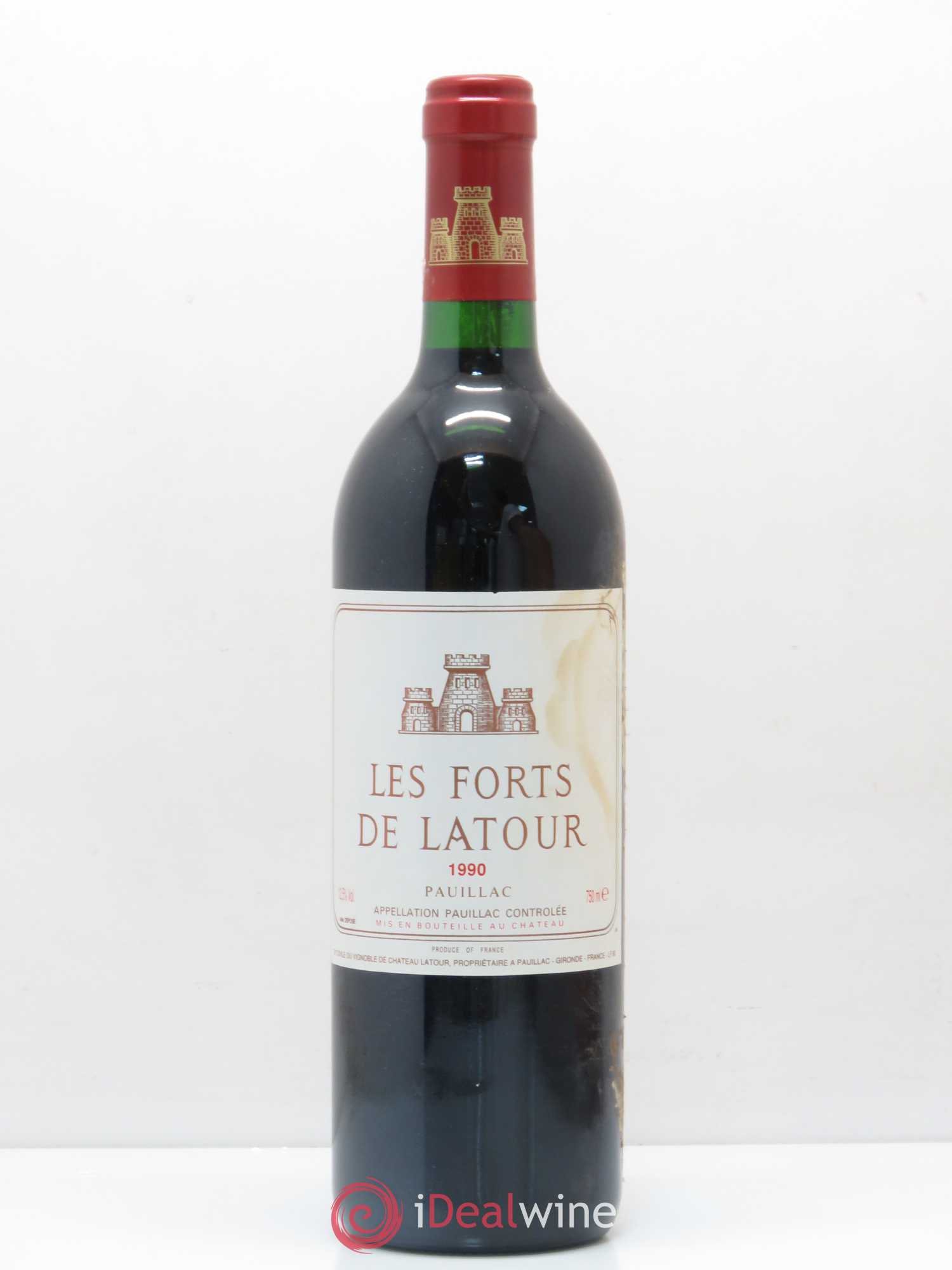 Les Forts de Latour Second Vin 1990 - Lot de 1 bouteille - 0