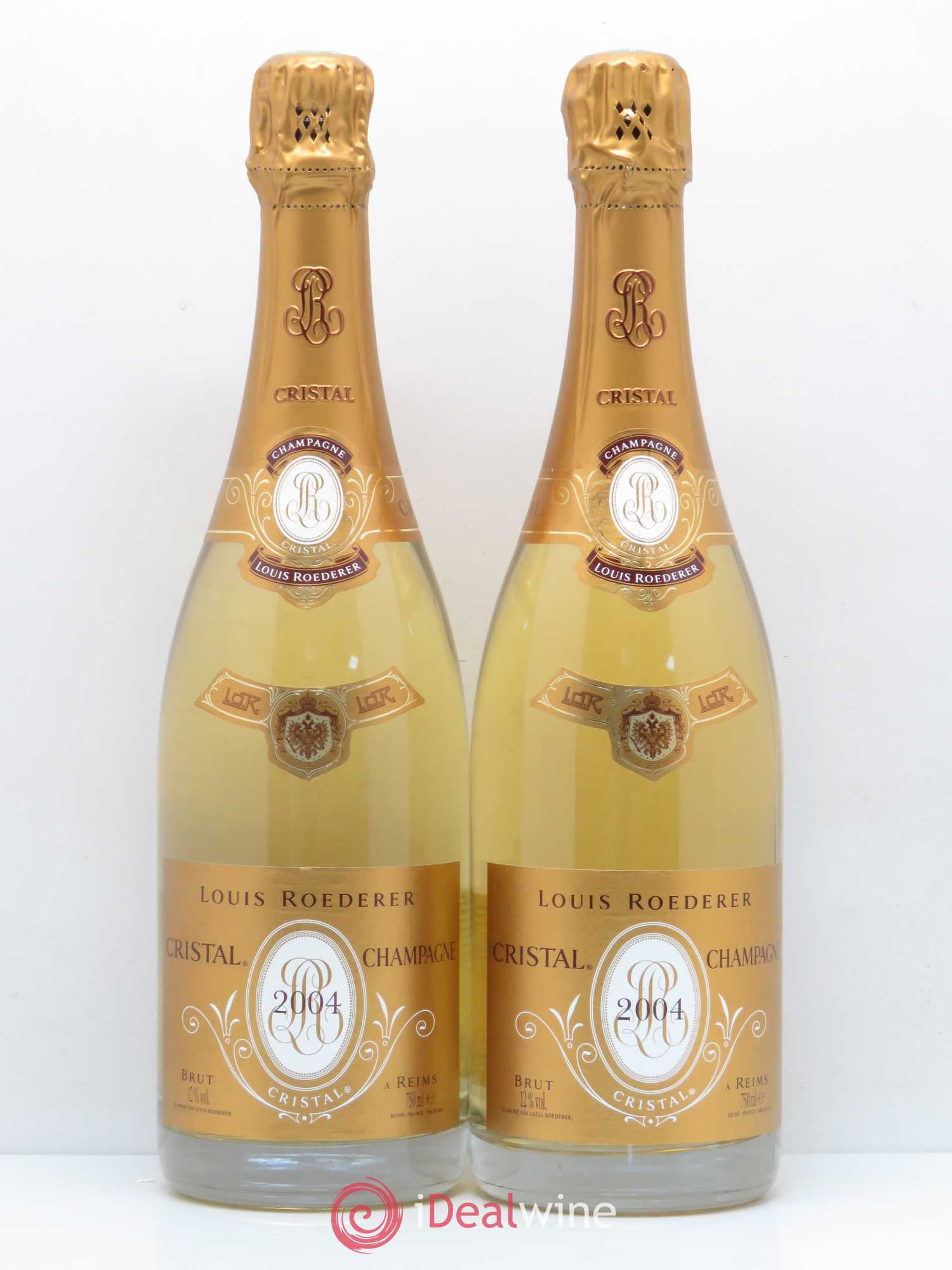 Cristal Louis Roederer 2004 - Lot de 2 bouteilles - 0