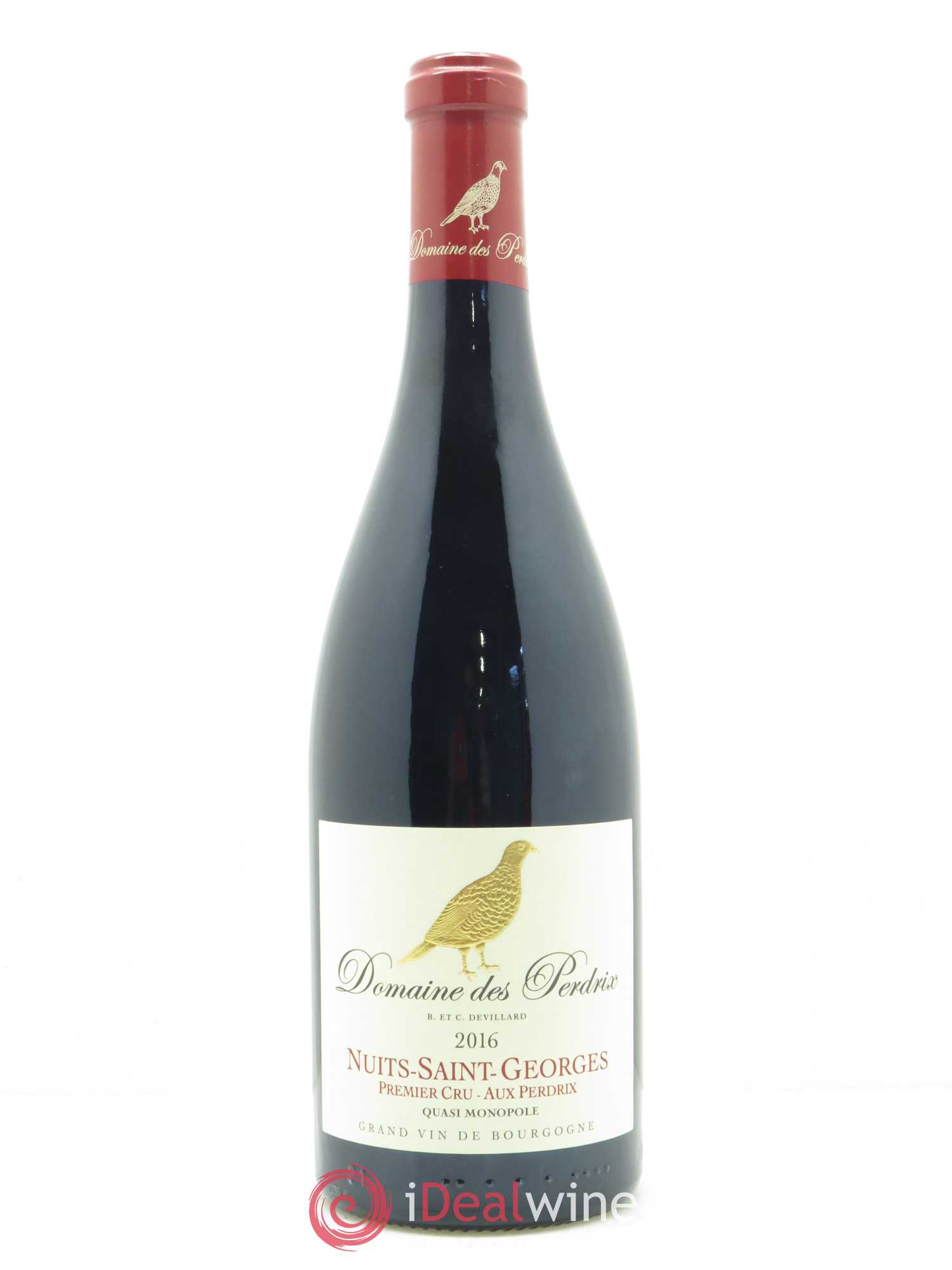 Nuits-Saint-Georges 1er Cru Aux Perdrix Perdrix (Domaine des) 2016 - Lot de 1 bouteille - 0