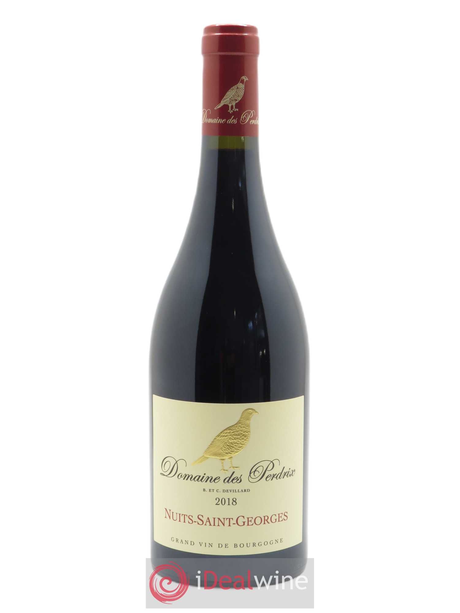 Nuits-Saint-Georges Perdrix (Domaine des) 2018 - Lot de 1 bouteille - 0