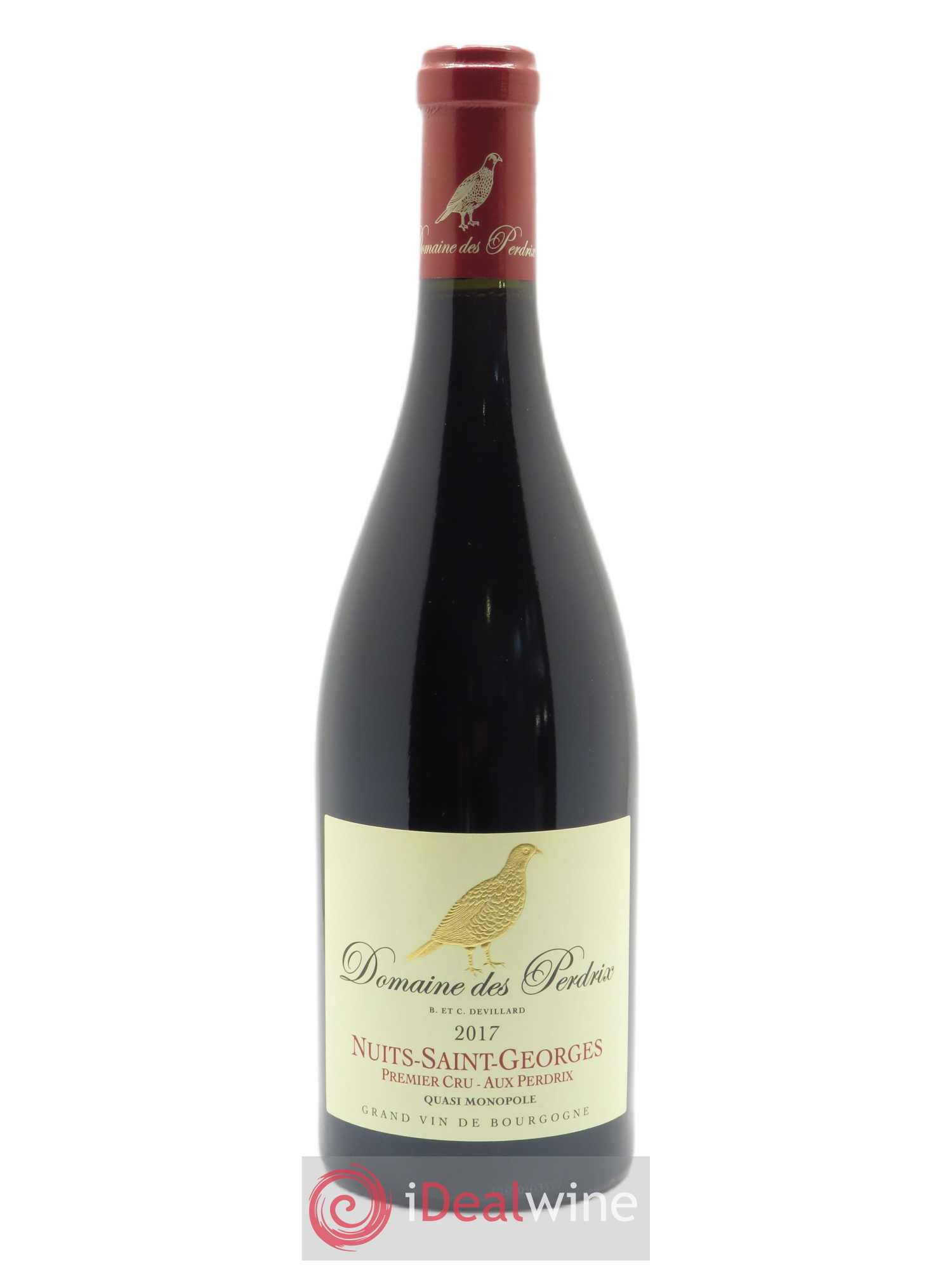 Nuits-Saint-Georges 1er Cru Aux Perdrix Perdrix (Domaine des) 2017 - Lot de 1 bouteille - 0