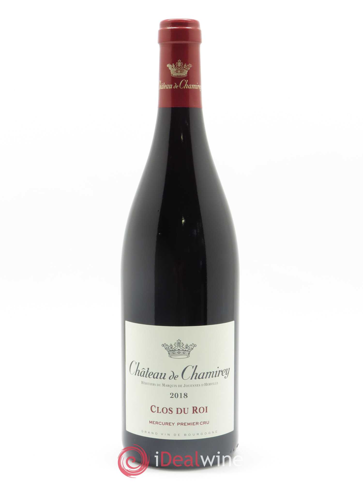 Mercurey 1er Cru Clos du Roi Château de Chamirey 2018 - Lot de 1 bouteille - 0