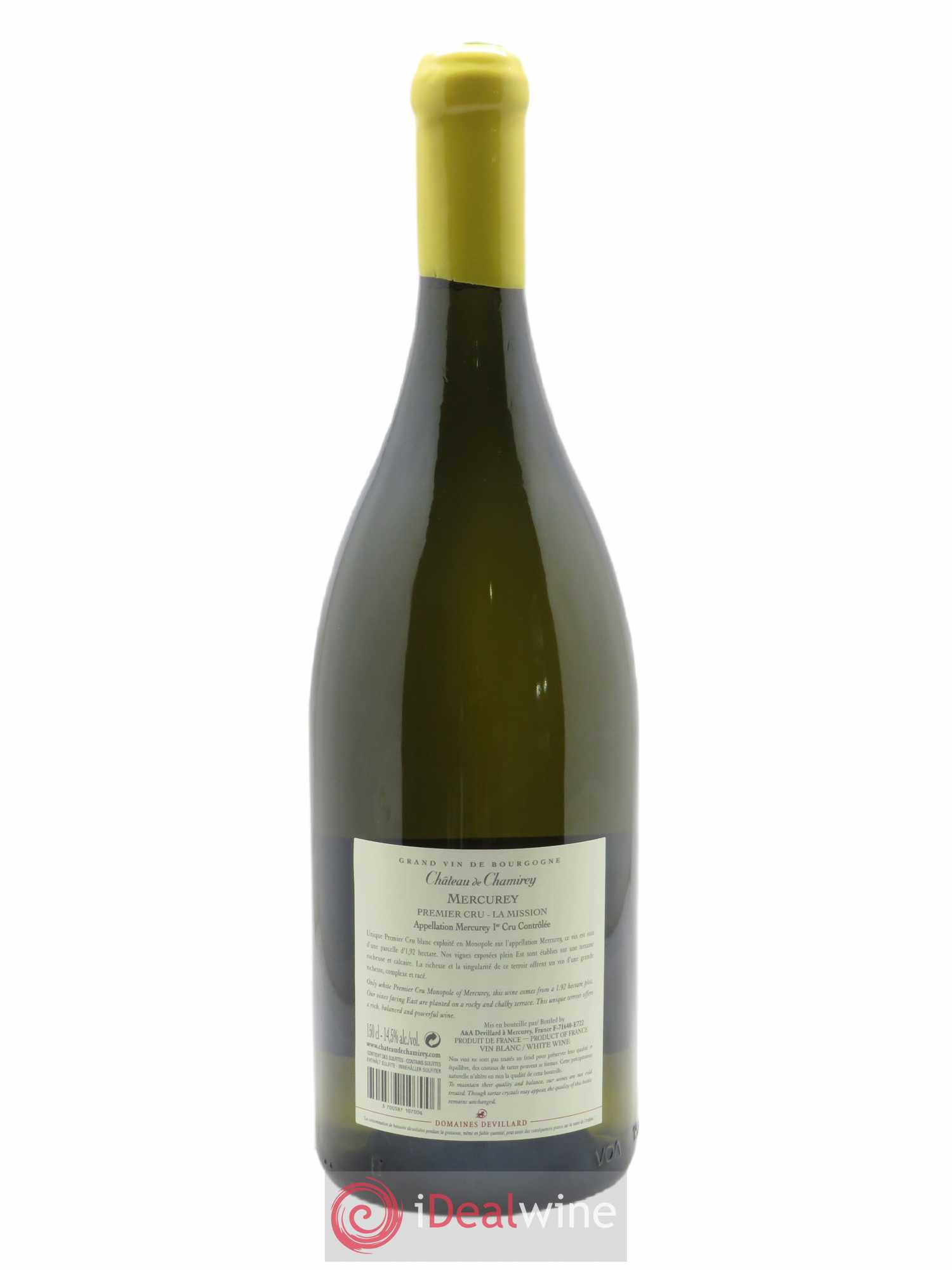 Mercurey 1er Cru La Mission Château de Chamirey 2019 - Lot de 1 magnum - 1