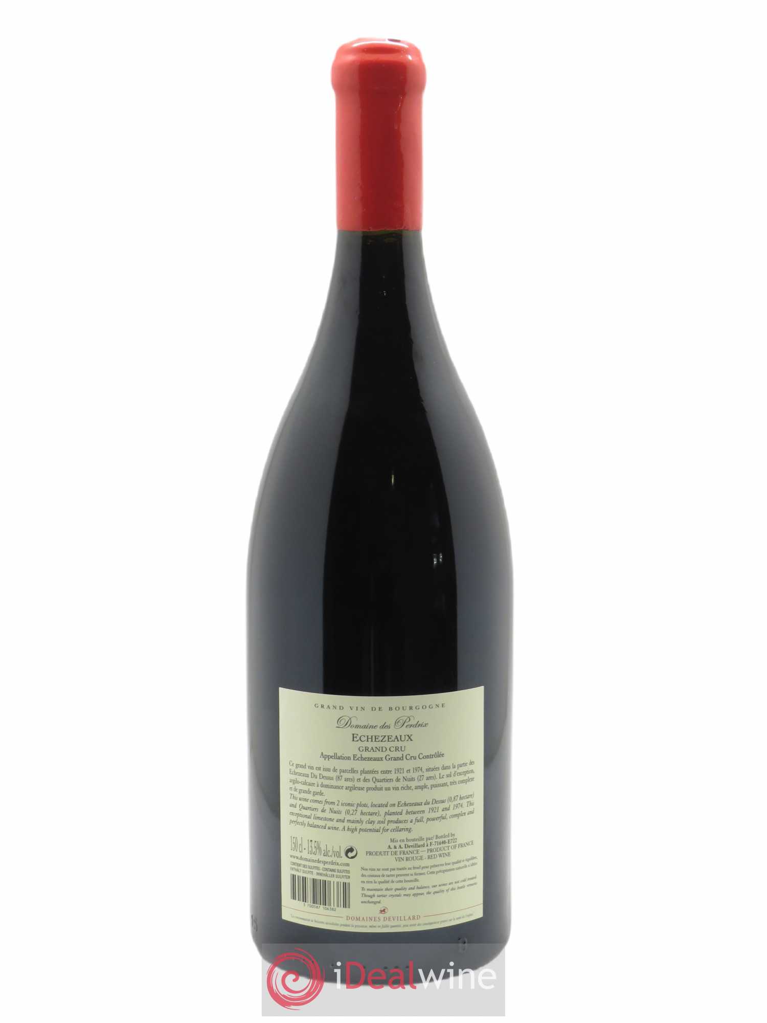 Echezeaux Grand Cru Perdrix (Domaine des) 2018 - Lot of 1 magnum - 1