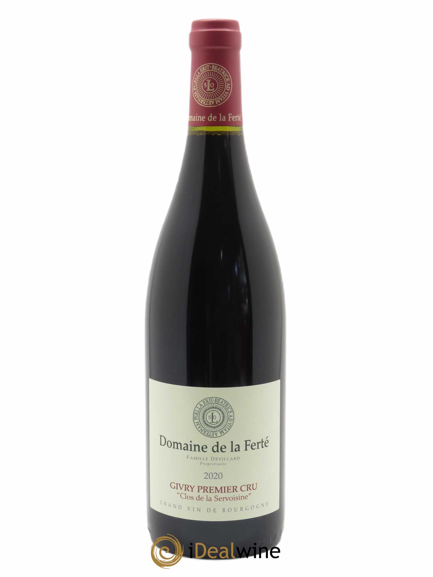 Givry 1er Cru Servoisine Domaine de la Ferté 2020 - Lot of 1 bottle - 0