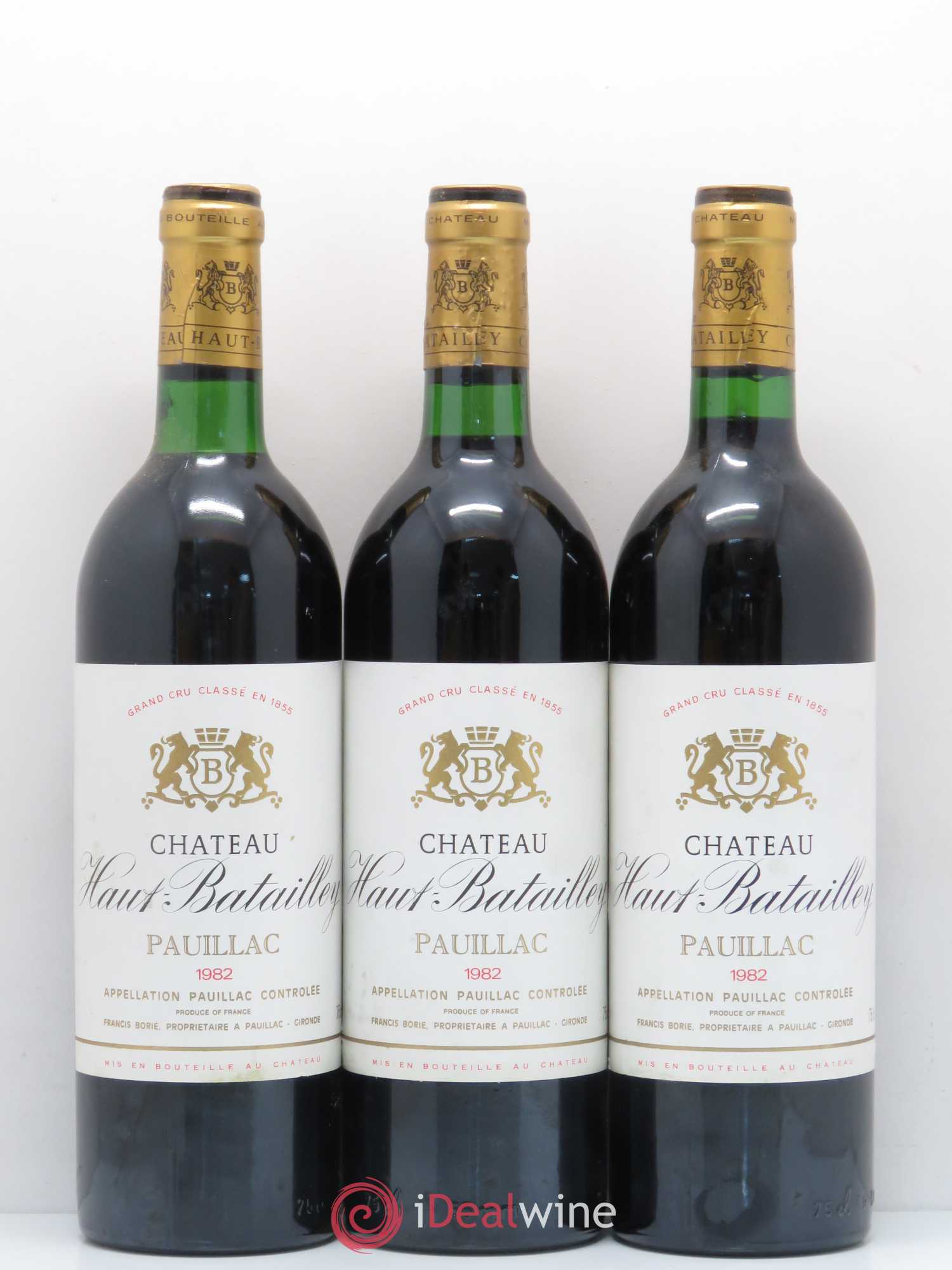 Château Haut Batailley 5ème Grand Cru Classé 1982 - Lot de 6 bouteilles - 2