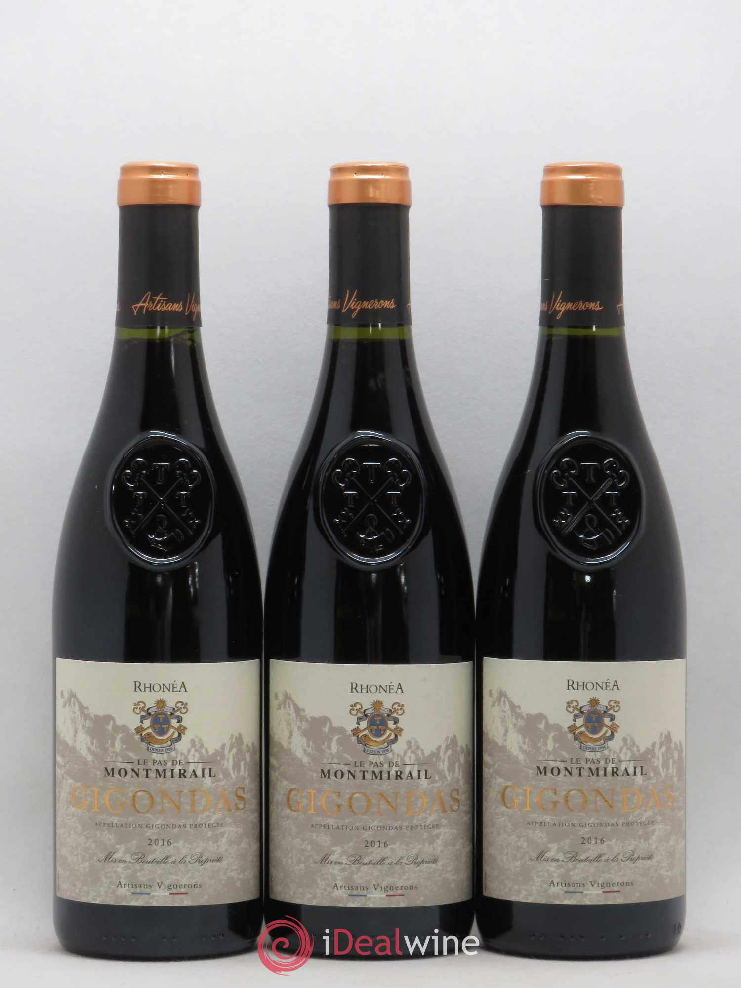 Gigondas Le Pas De Montmirail 2016 - Lot de 3 bouteilles - 0