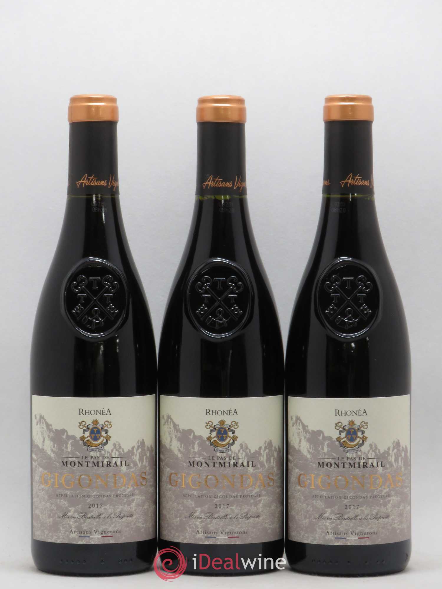Gigondas Le Pas De Montmirail 2017 - Lot de 3 bouteilles - 0