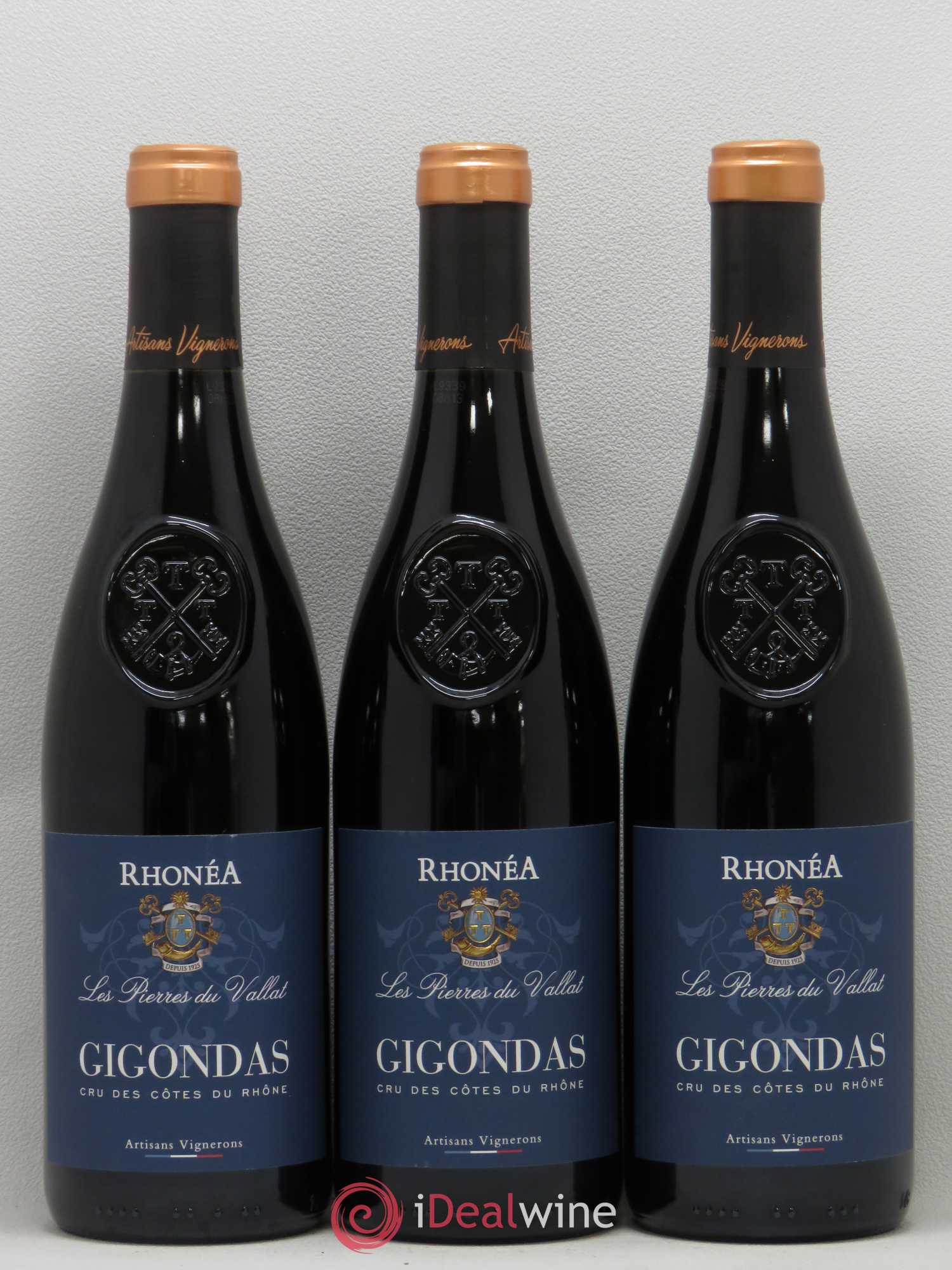 Gigondas Pierres du Vallat 2018 - Posten von 3 Flaschen - 0