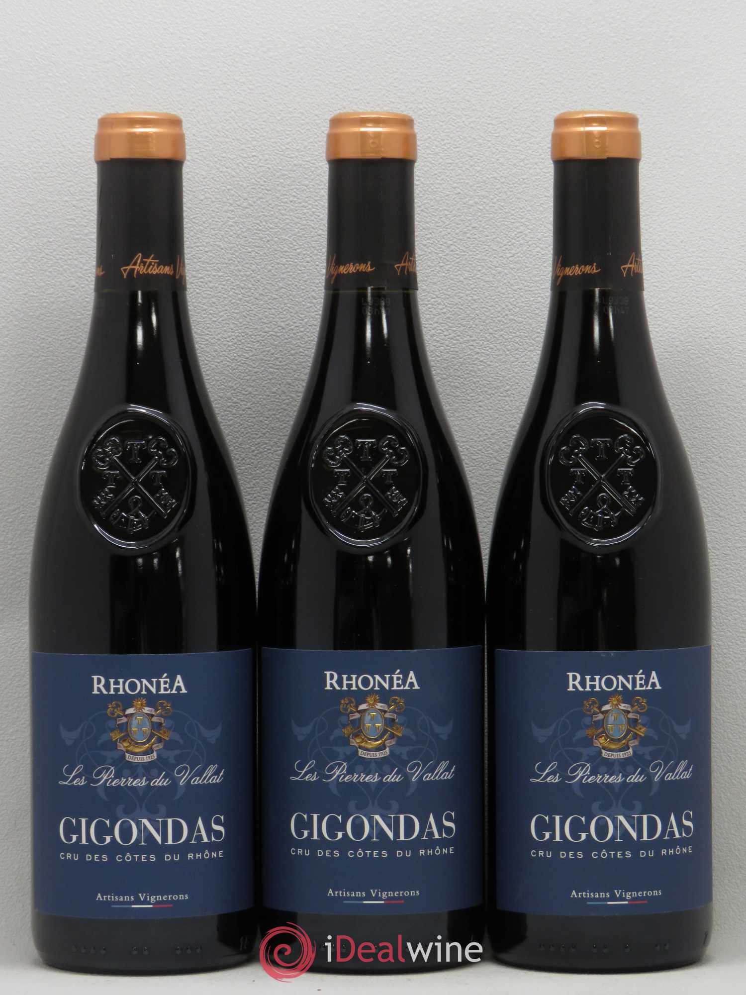 Gigondas Pierres du Vallat 2018 - Posten von 3 Flaschen - 0