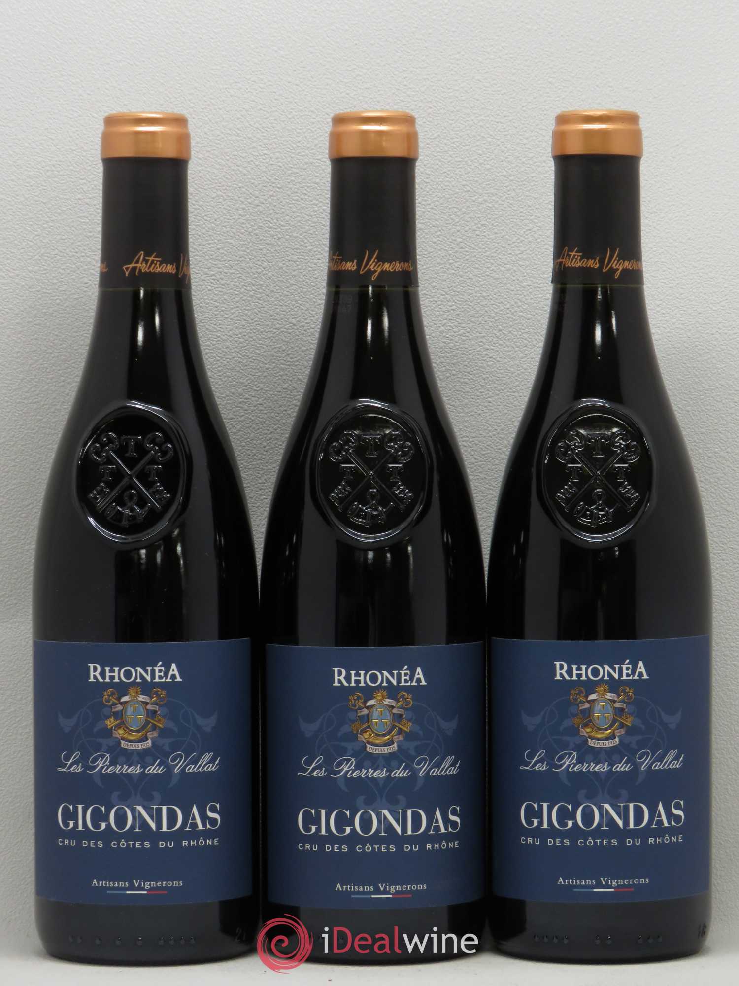 Gigondas Pierres du Vallat 2018 - Posten von 3 Flaschen - 0