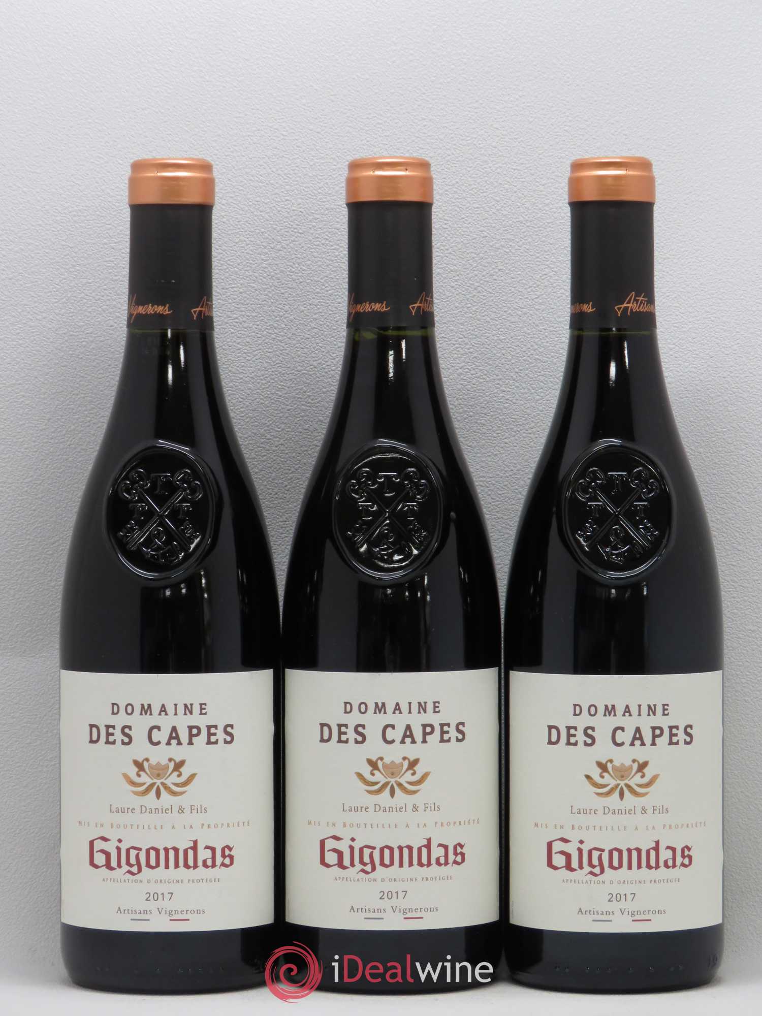 Gigondas Domaine des Capes 2017 - Lot de 3 bouteilles - 0
